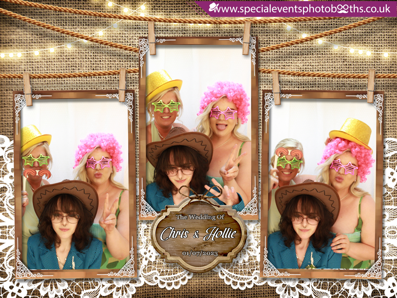 Chris & Hollie's Wedding | View more photos from the event at my.specialeventsphotobooths.co.uk/u/SpecialEventsPhotoBooths/Chris-Hollies-Wedding