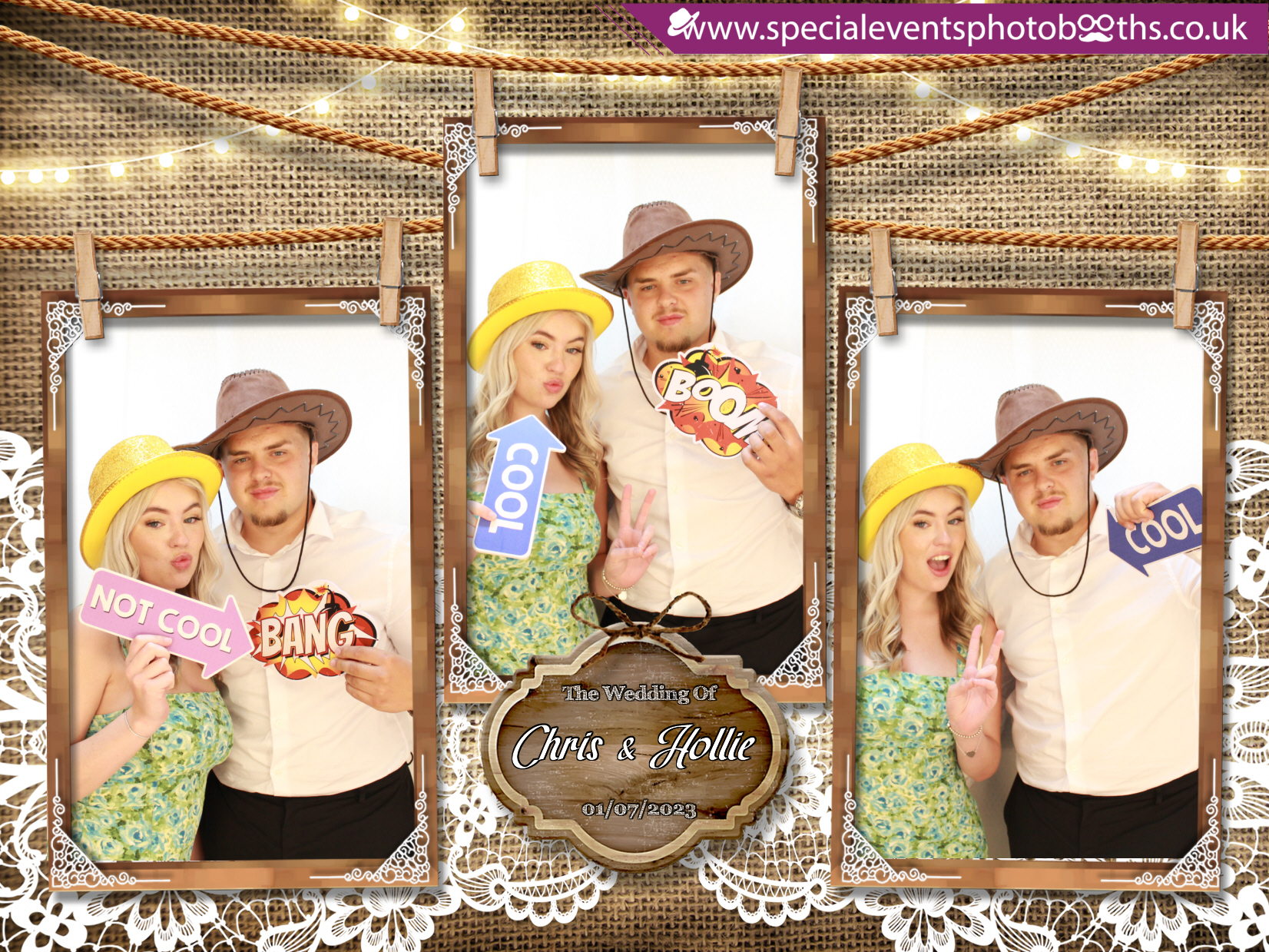 Chris & Hollie's Wedding | View more photos from the event at my.specialeventsphotobooths.co.uk/u/SpecialEventsPhotoBooths/Chris-Hollies-Wedding