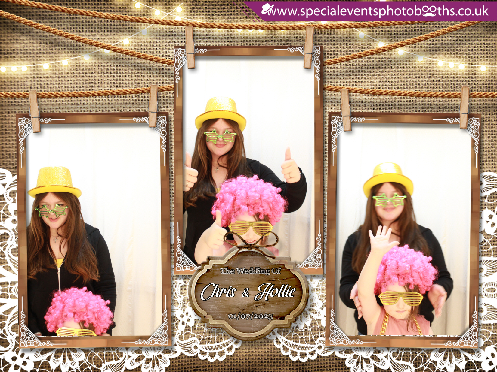 Chris & Hollie's Wedding | View more photos from the event at my.specialeventsphotobooths.co.uk/u/SpecialEventsPhotoBooths/Chris-Hollies-Wedding
