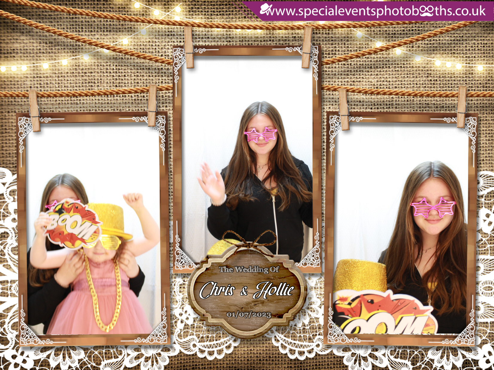 Chris & Hollie's Wedding | View more photos from the event at my.specialeventsphotobooths.co.uk/u/SpecialEventsPhotoBooths/Chris-Hollies-Wedding