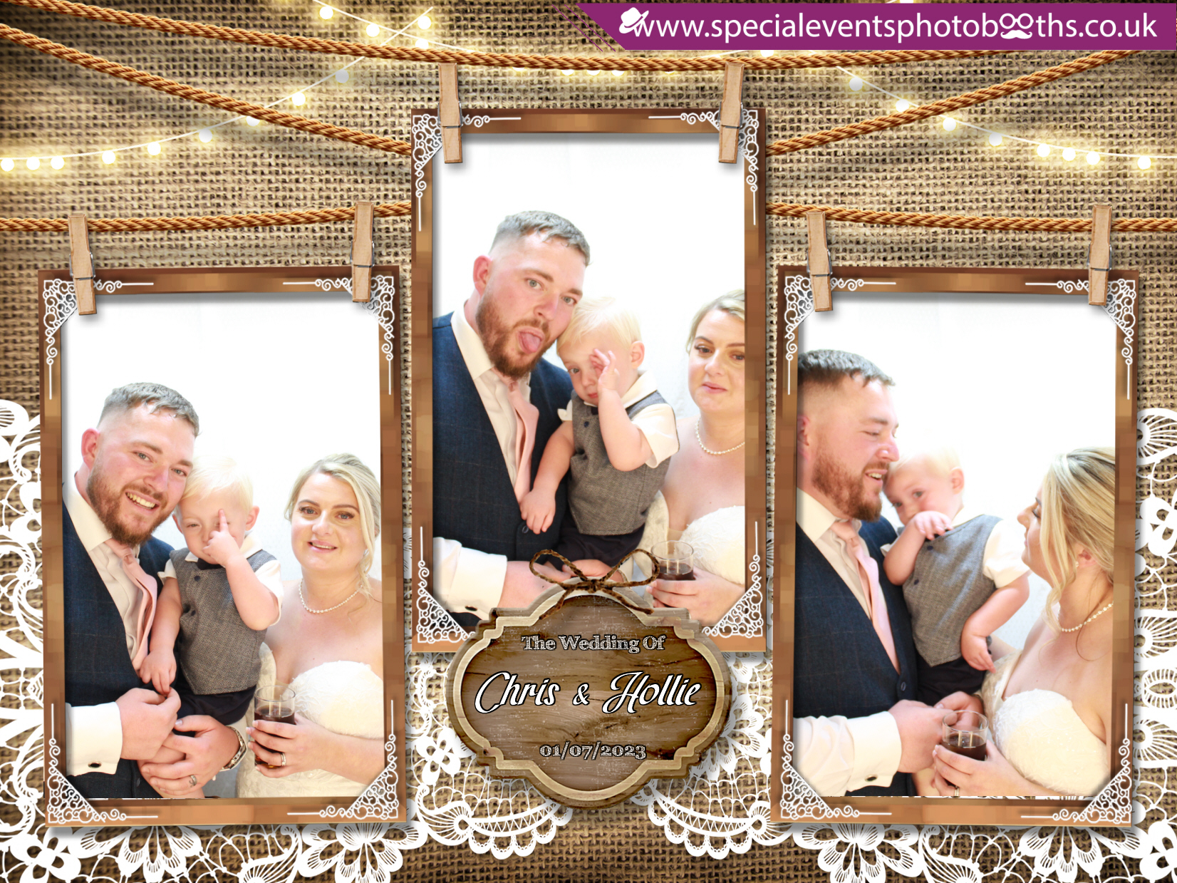 Chris & Hollie's Wedding | View more photos from the event at my.specialeventsphotobooths.co.uk/u/SpecialEventsPhotoBooths/Chris-Hollies-Wedding