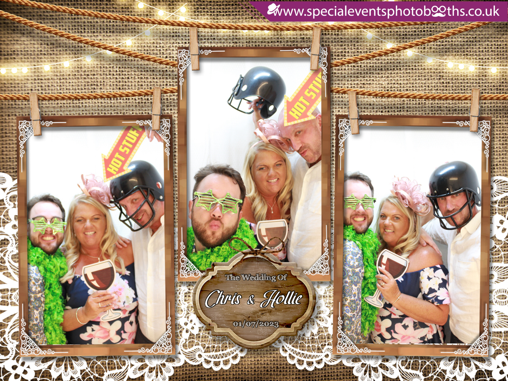 Chris & Hollie's Wedding | View more photos from the event at my.specialeventsphotobooths.co.uk/u/SpecialEventsPhotoBooths/Chris-Hollies-Wedding