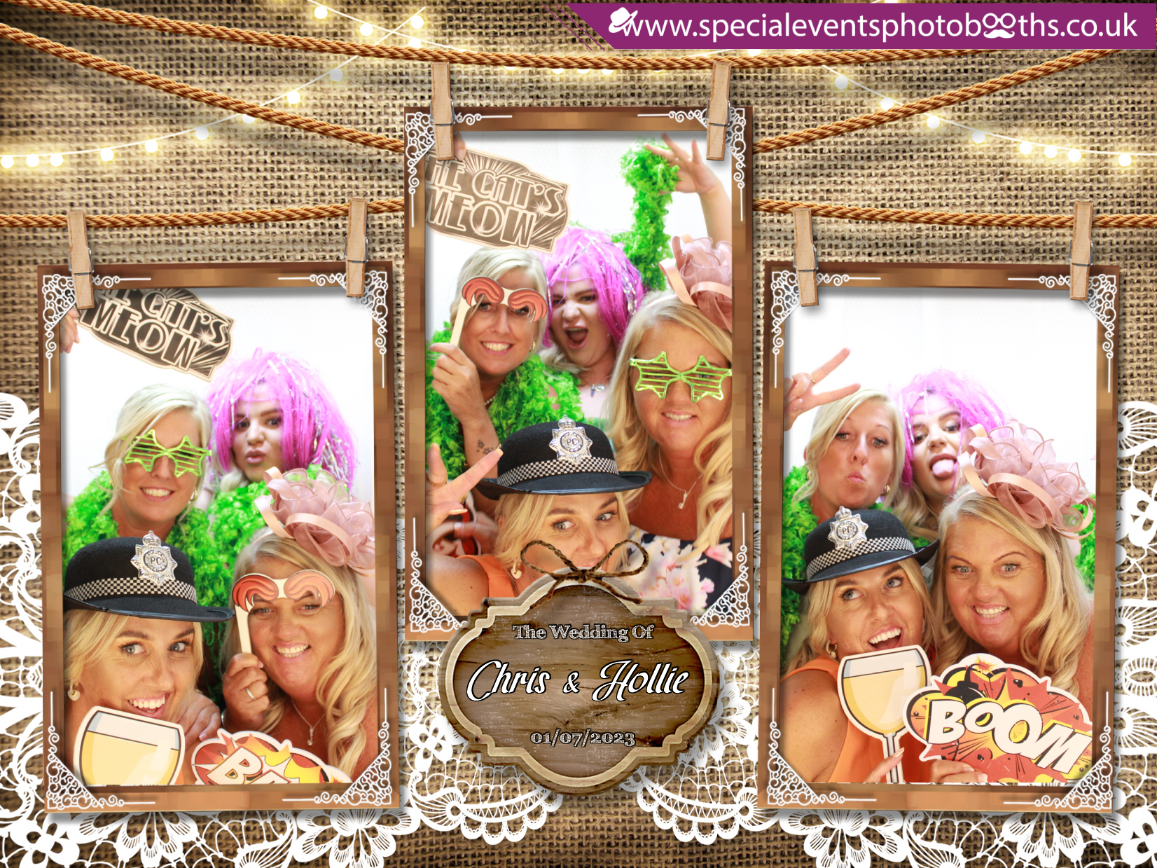 Chris & Hollie's Wedding | View more photos from the event at my.specialeventsphotobooths.co.uk/u/SpecialEventsPhotoBooths/Chris-Hollies-Wedding