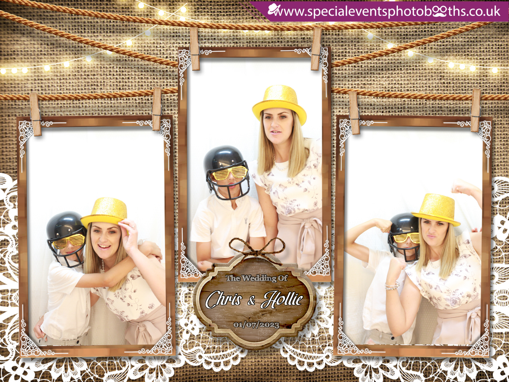 Chris & Hollie's Wedding | View more photos from the event at my.specialeventsphotobooths.co.uk/u/SpecialEventsPhotoBooths/Chris-Hollies-Wedding