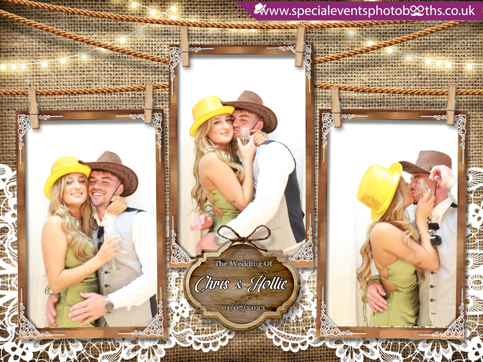 Chris & Hollie's Wedding | View more photos from the event at my.specialeventsphotobooths.co.uk/u/SpecialEventsPhotoBooths/Chris-Hollies-Wedding