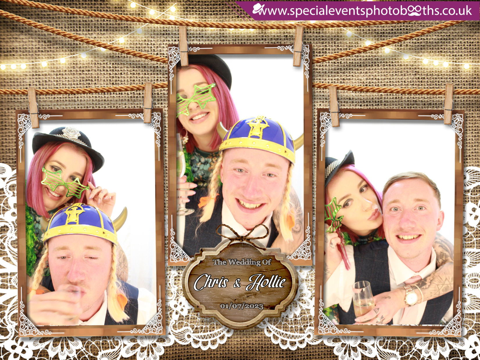 Chris & Hollie's Wedding | View more photos from the event at my.specialeventsphotobooths.co.uk/u/SpecialEventsPhotoBooths/Chris-Hollies-Wedding