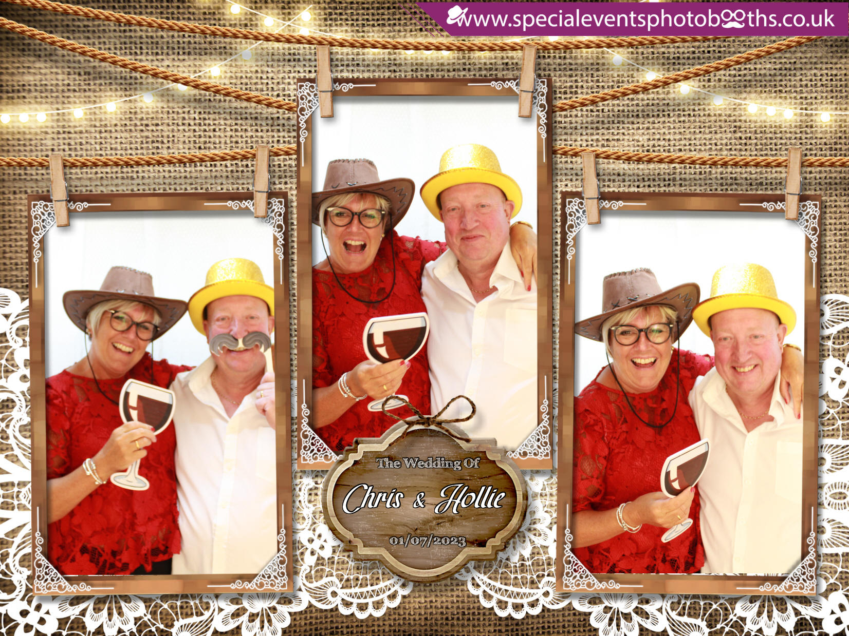Chris & Hollie's Wedding | View more photos from the event at my.specialeventsphotobooths.co.uk/u/SpecialEventsPhotoBooths/Chris-Hollies-Wedding