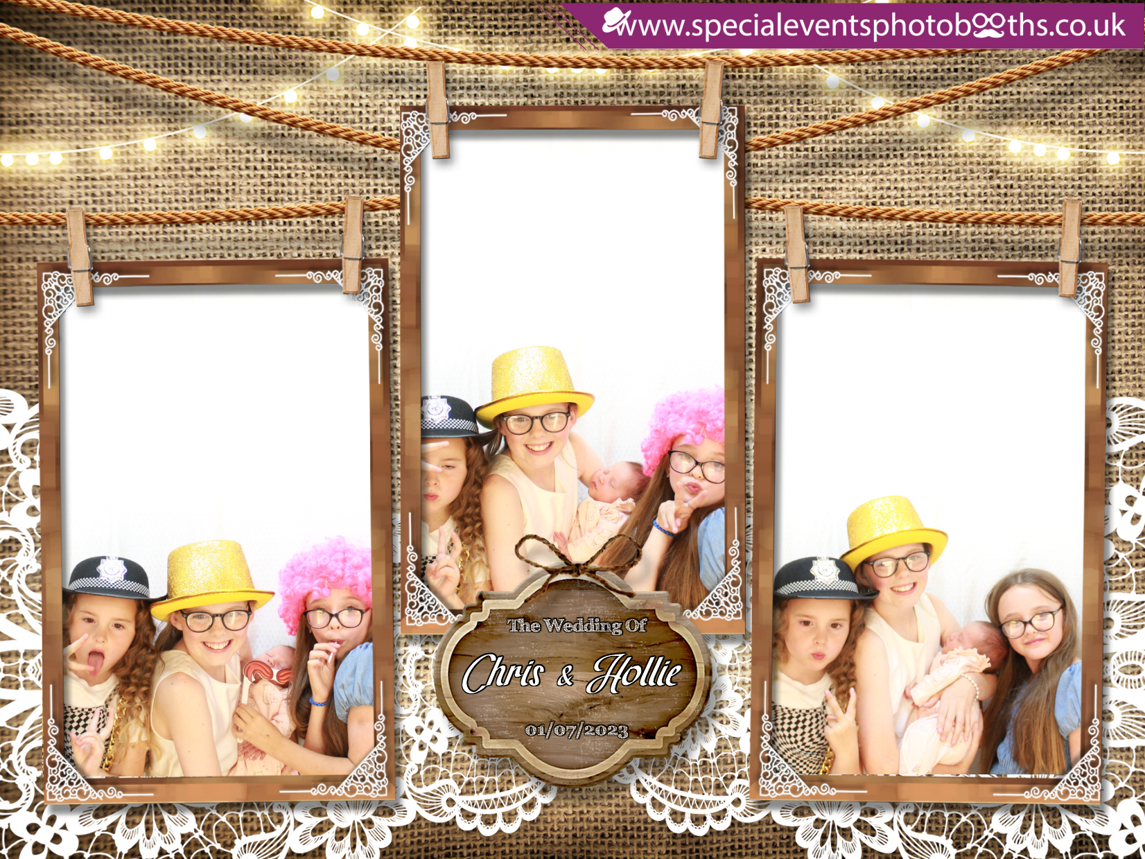 Chris & Hollie's Wedding | View more photos from the event at my.specialeventsphotobooths.co.uk/u/SpecialEventsPhotoBooths/Chris-Hollies-Wedding