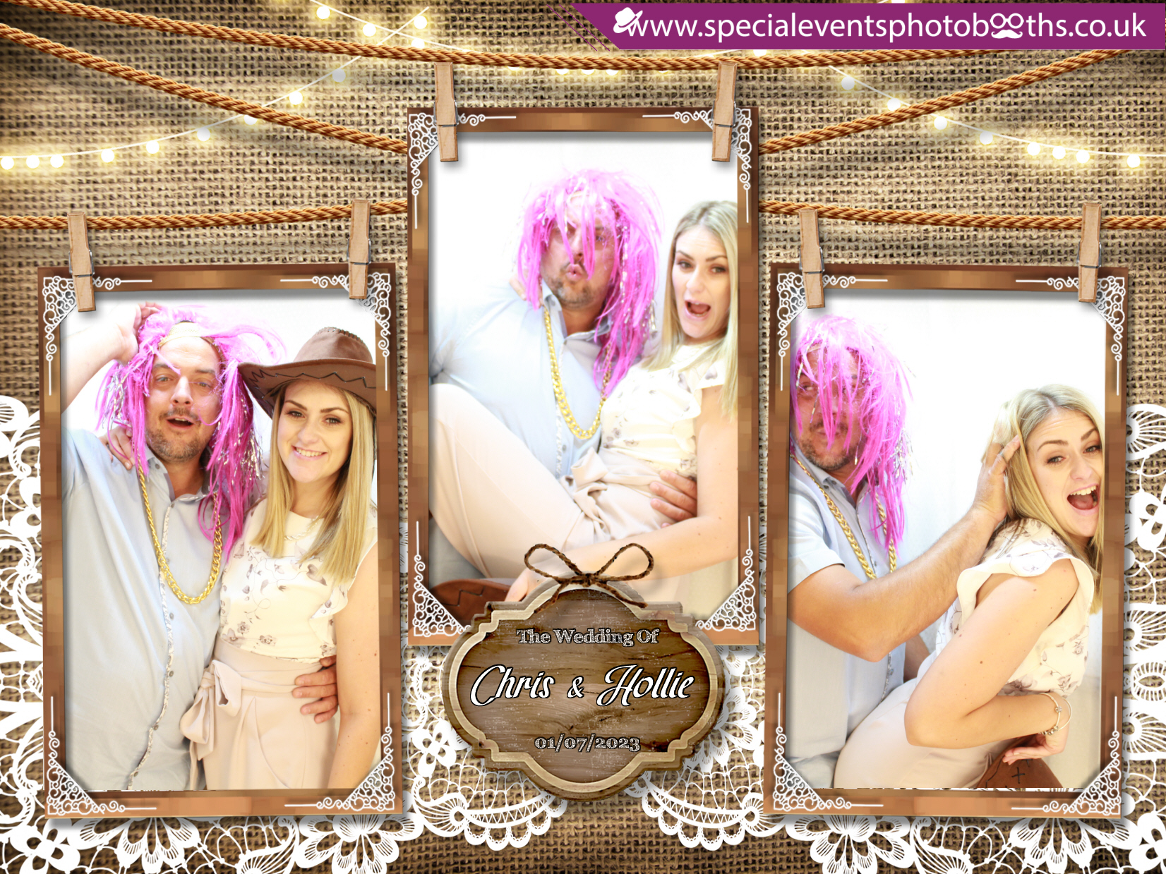 Chris & Hollie's Wedding | View more photos from the event at my.specialeventsphotobooths.co.uk/u/SpecialEventsPhotoBooths/Chris-Hollies-Wedding