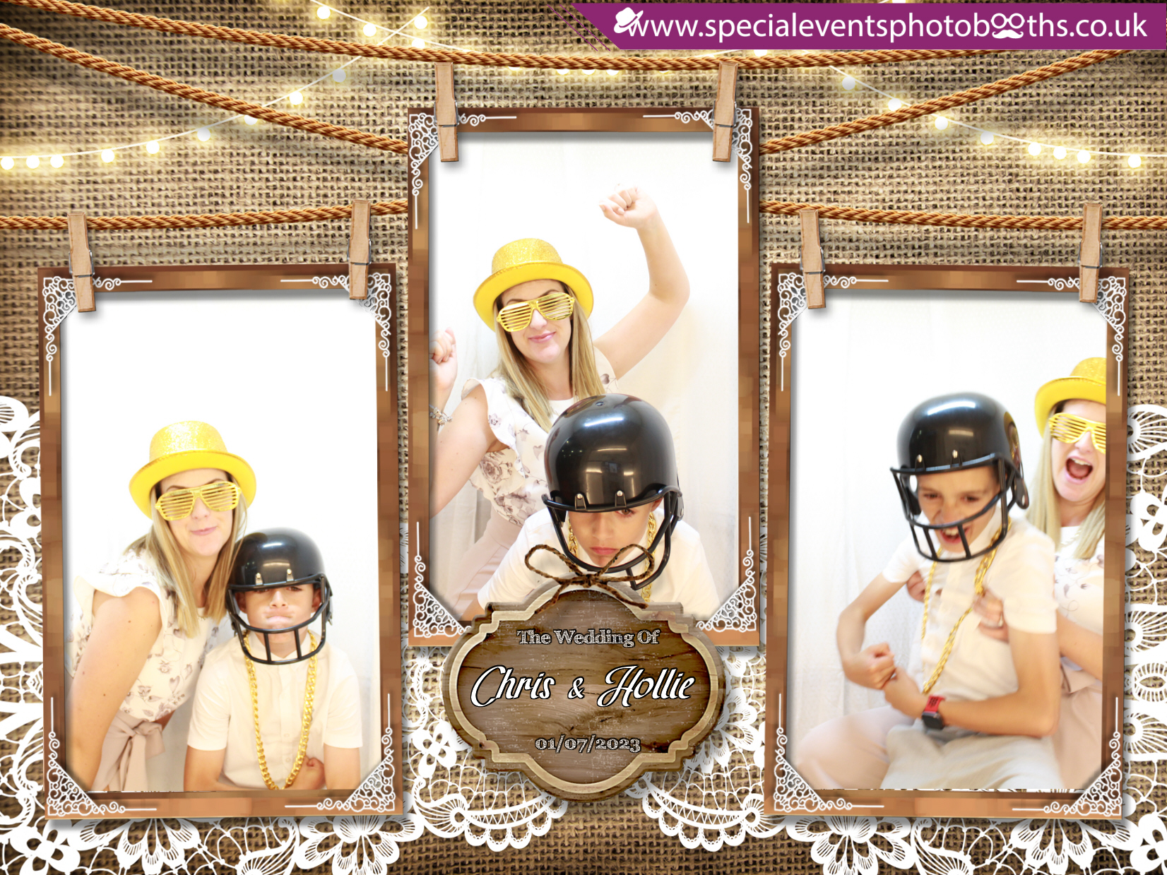 Chris & Hollie's Wedding | View more photos from the event at my.specialeventsphotobooths.co.uk/u/SpecialEventsPhotoBooths/Chris-Hollies-Wedding