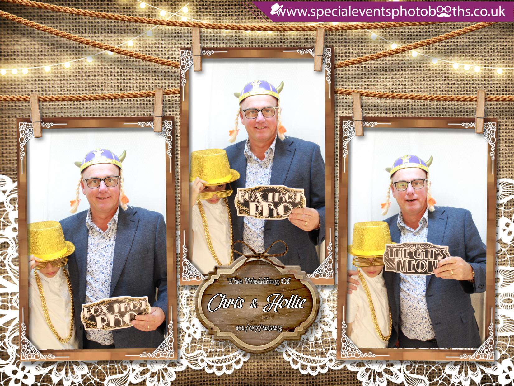 Chris & Hollie's Wedding | View more photos from the event at my.specialeventsphotobooths.co.uk/u/SpecialEventsPhotoBooths/Chris-Hollies-Wedding