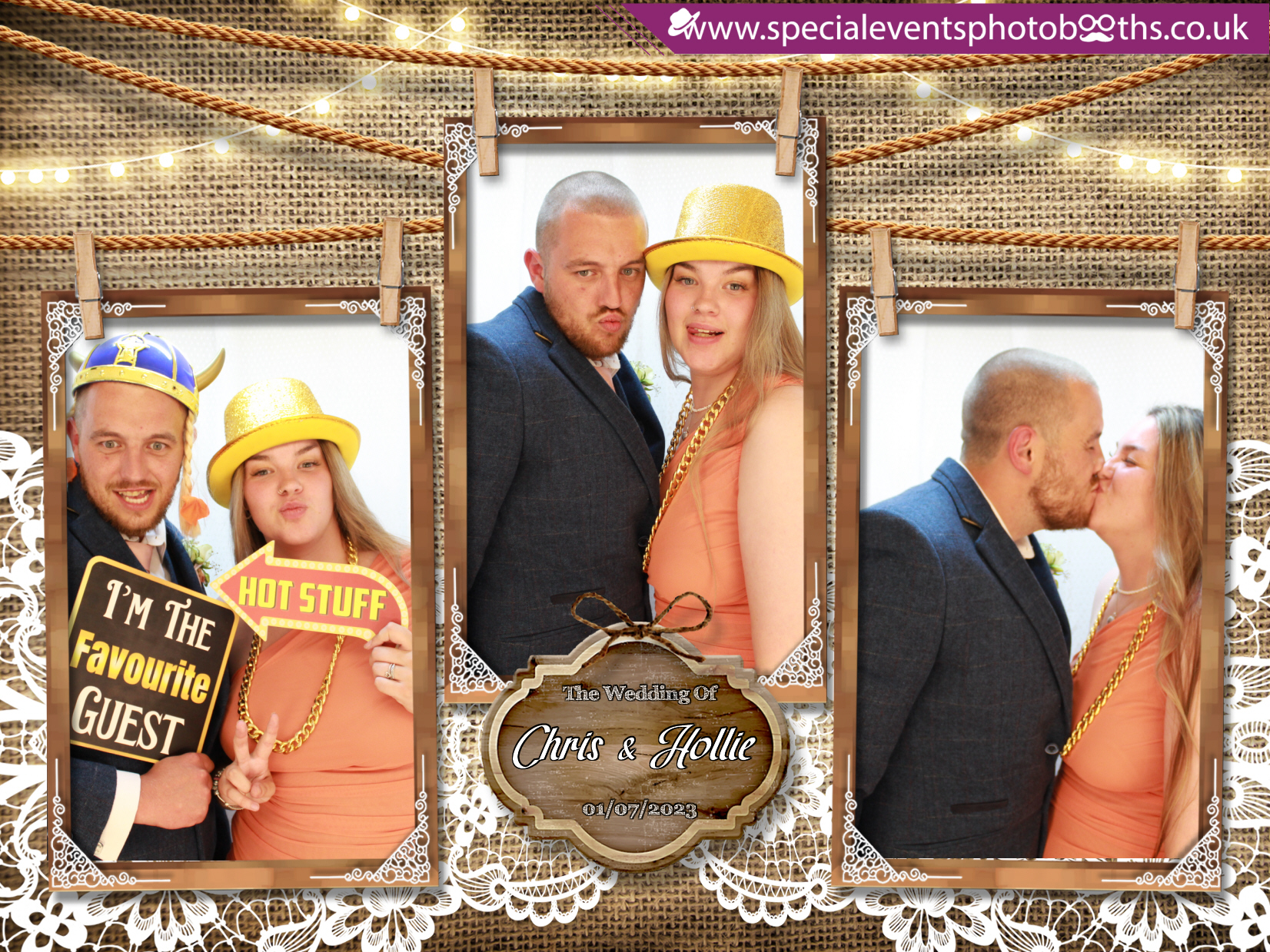 Chris & Hollie's Wedding | View more photos from the event at my.specialeventsphotobooths.co.uk/u/SpecialEventsPhotoBooths/Chris-Hollies-Wedding