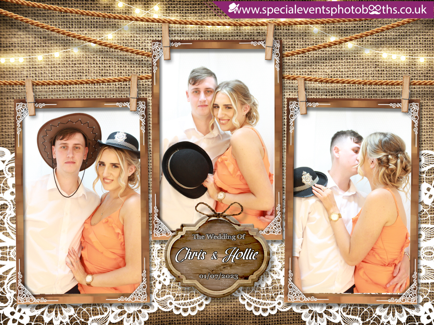 Chris & Hollie's Wedding | View more photos from the event at my.specialeventsphotobooths.co.uk/u/SpecialEventsPhotoBooths/Chris-Hollies-Wedding