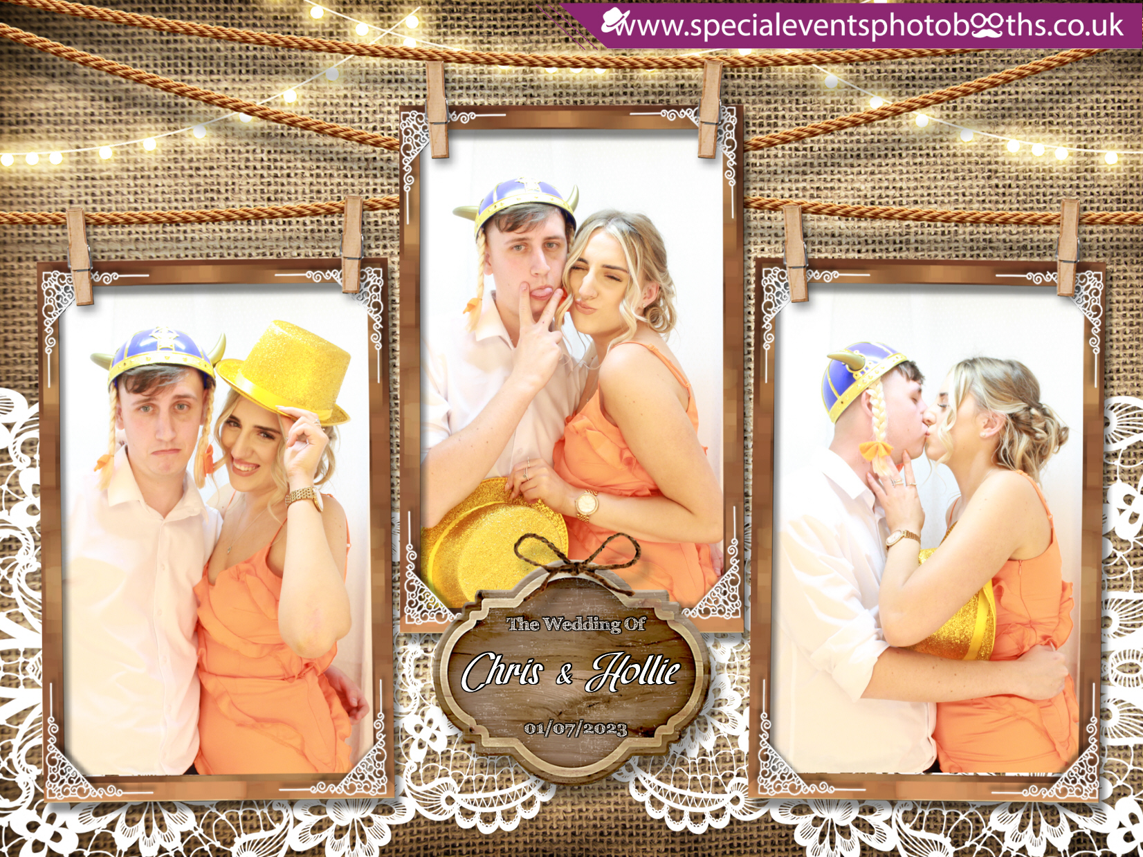 Chris & Hollie's Wedding | View more photos from the event at my.specialeventsphotobooths.co.uk/u/SpecialEventsPhotoBooths/Chris-Hollies-Wedding