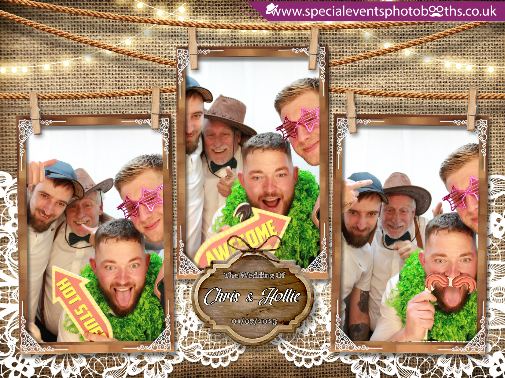 Chris & Hollie's Wedding | View more photos from the event at my.specialeventsphotobooths.co.uk/u/SpecialEventsPhotoBooths/Chris-Hollies-Wedding