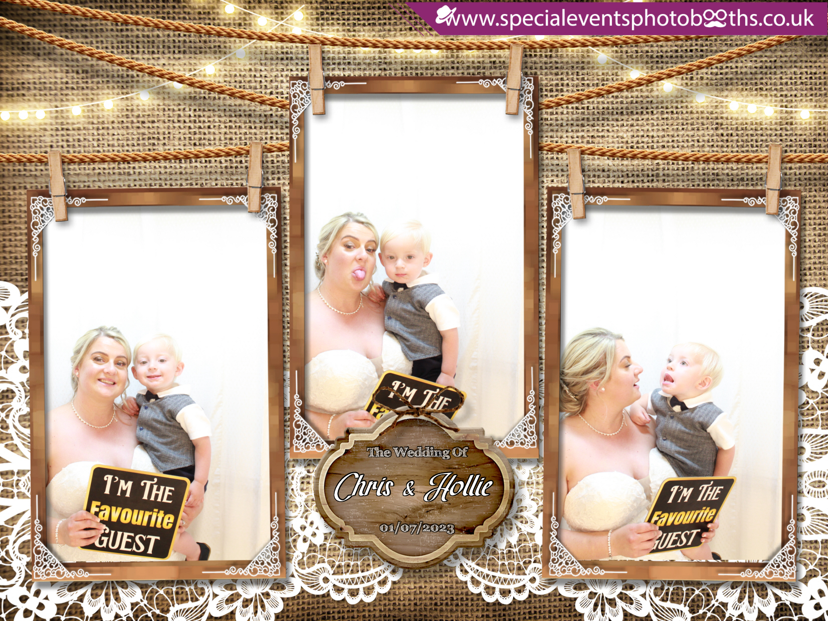 Chris & Hollie's Wedding | View more photos from the event at my.specialeventsphotobooths.co.uk/u/SpecialEventsPhotoBooths/Chris-Hollies-Wedding