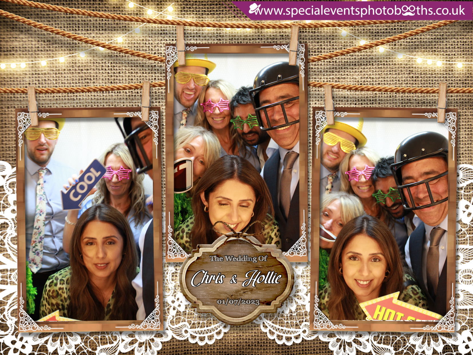 Chris & Hollie's Wedding | View more photos from the event at my.specialeventsphotobooths.co.uk/u/SpecialEventsPhotoBooths/Chris-Hollies-Wedding