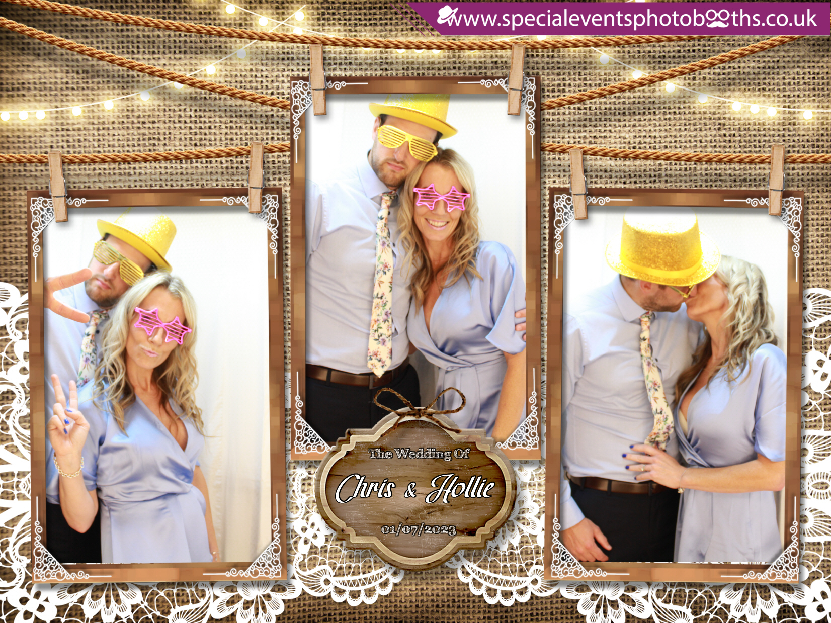 Chris & Hollie's Wedding | View more photos from the event at my.specialeventsphotobooths.co.uk/u/SpecialEventsPhotoBooths/Chris-Hollies-Wedding