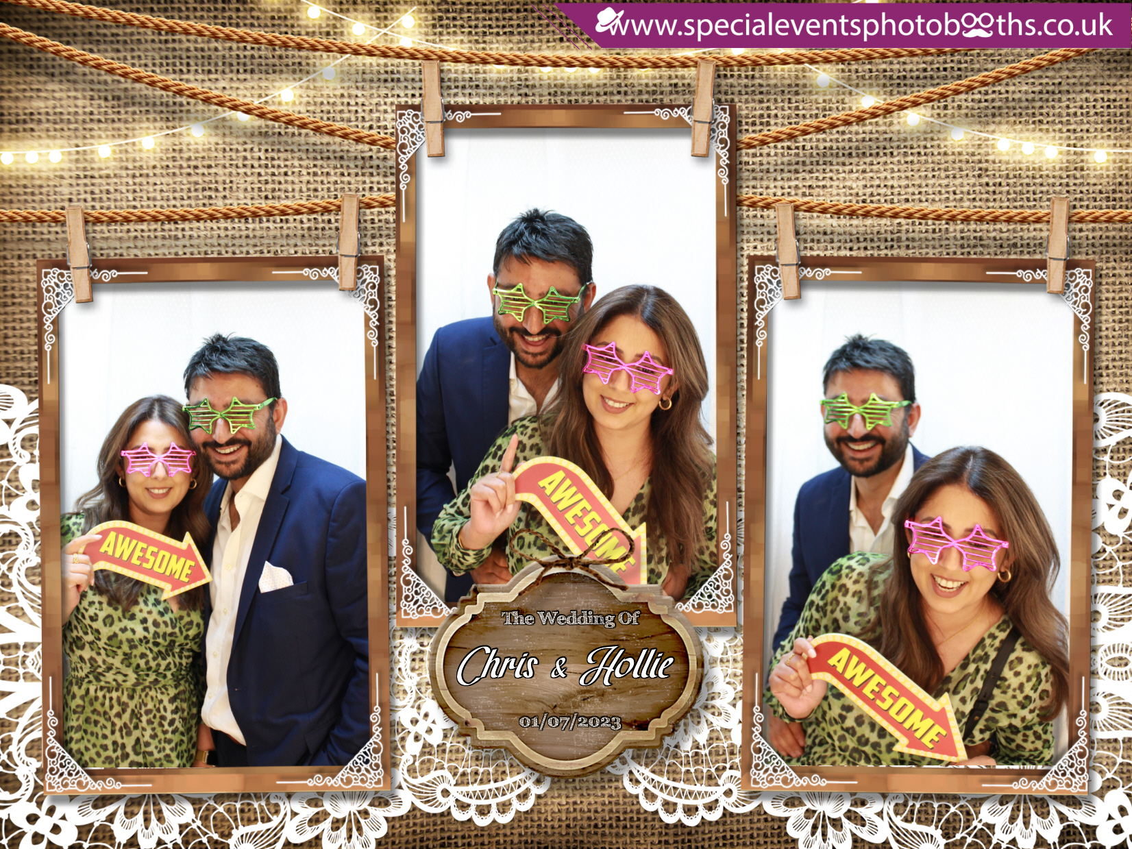 Chris & Hollie's Wedding | View more photos from the event at my.specialeventsphotobooths.co.uk/u/SpecialEventsPhotoBooths/Chris-Hollies-Wedding