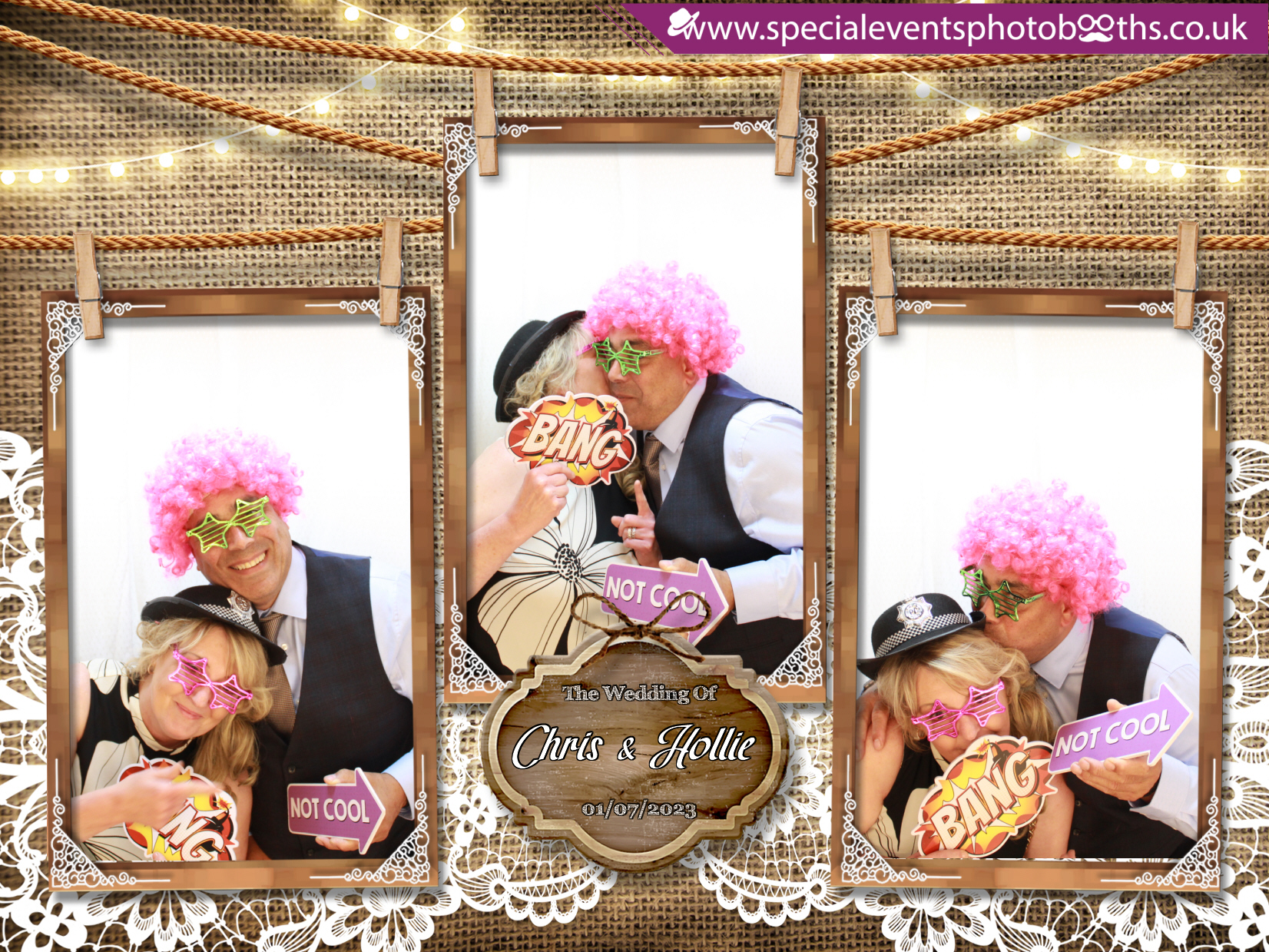 Chris & Hollie's Wedding | View more photos from the event at my.specialeventsphotobooths.co.uk/u/SpecialEventsPhotoBooths/Chris-Hollies-Wedding