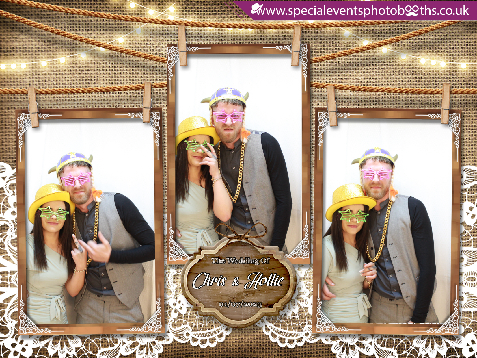 Chris & Hollie's Wedding | View more photos from the event at my.specialeventsphotobooths.co.uk/u/SpecialEventsPhotoBooths/Chris-Hollies-Wedding