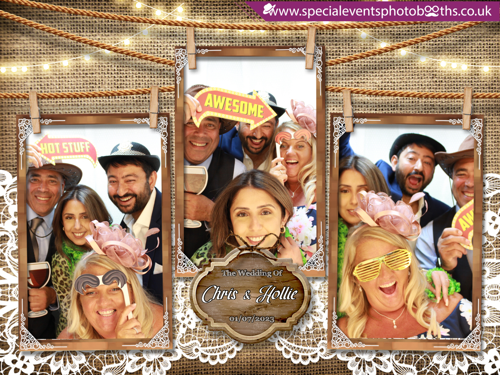 Chris & Hollie's Wedding | View more photos from the event at my.specialeventsphotobooths.co.uk/u/SpecialEventsPhotoBooths/Chris-Hollies-Wedding