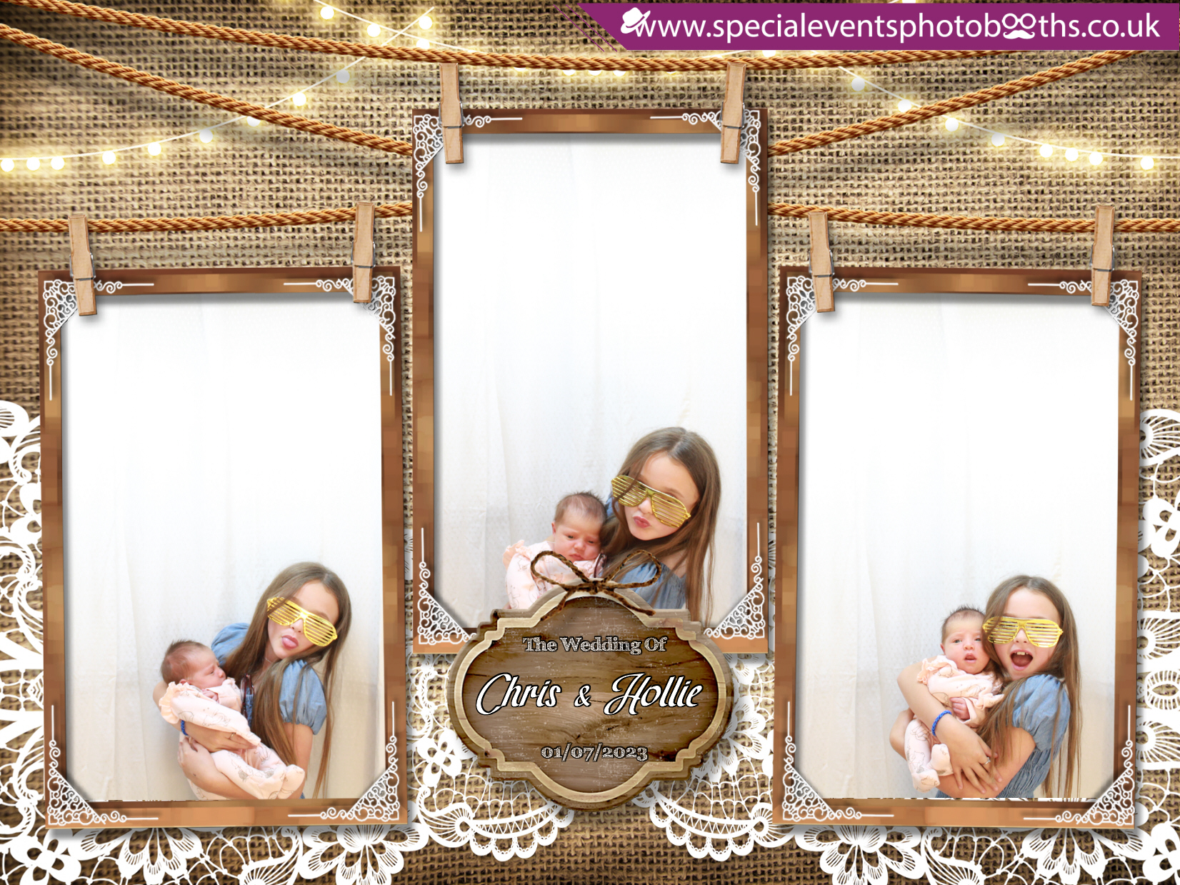 Chris & Hollie's Wedding | View more photos from the event at my.specialeventsphotobooths.co.uk/u/SpecialEventsPhotoBooths/Chris-Hollies-Wedding