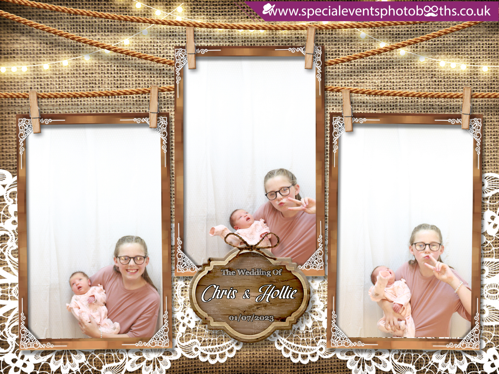 Chris & Hollie's Wedding | View more photos from the event at my.specialeventsphotobooths.co.uk/u/SpecialEventsPhotoBooths/Chris-Hollies-Wedding