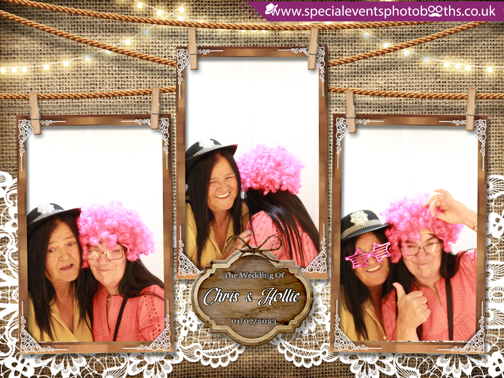 Chris & Hollie's Wedding | View more photos from the event at my.specialeventsphotobooths.co.uk/u/SpecialEventsPhotoBooths/Chris-Hollies-Wedding