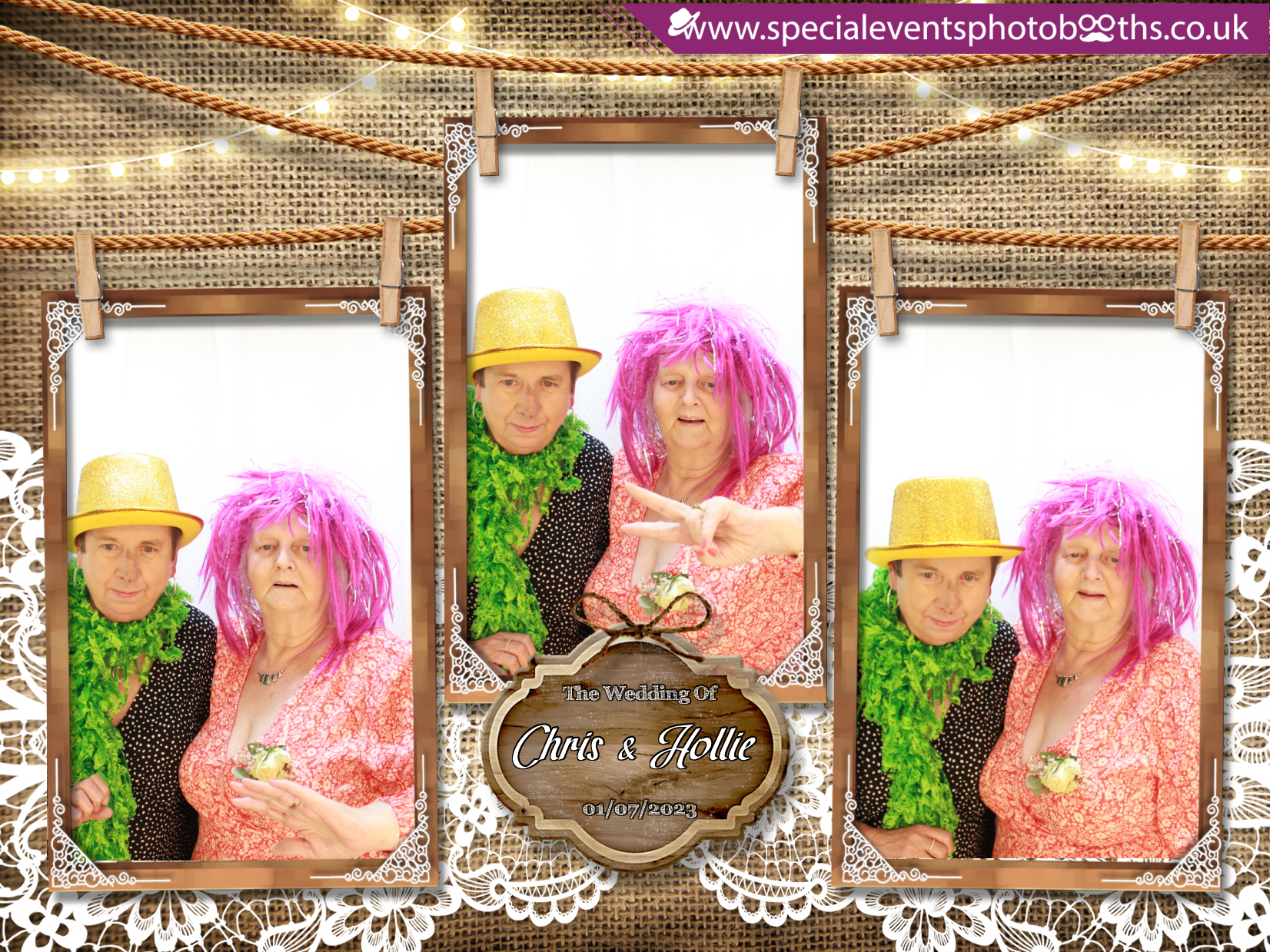 Chris & Hollie's Wedding | View more photos from the event at my.specialeventsphotobooths.co.uk/u/SpecialEventsPhotoBooths/Chris-Hollies-Wedding
