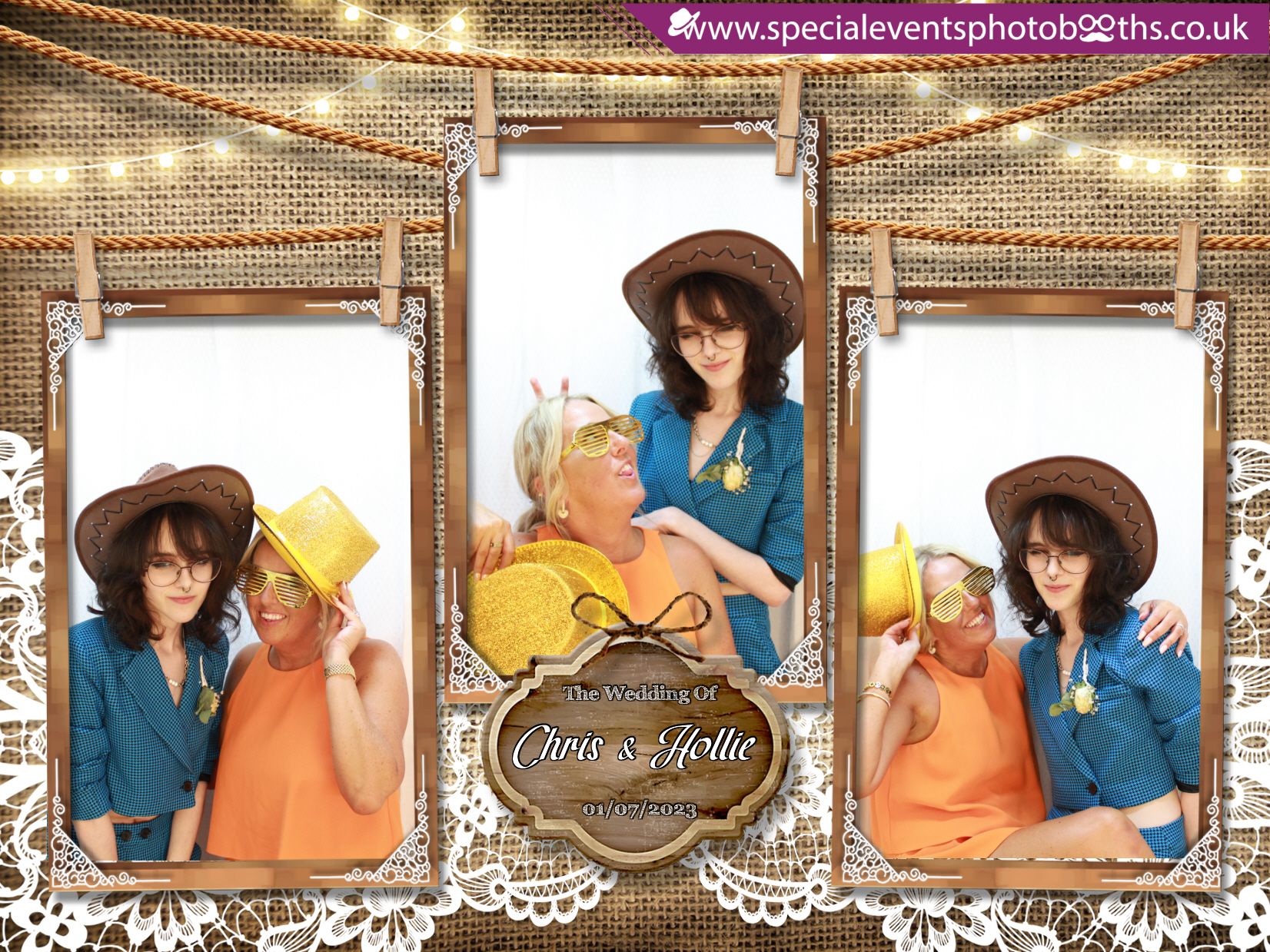 Chris & Hollie's Wedding | View more photos from the event at my.specialeventsphotobooths.co.uk/u/SpecialEventsPhotoBooths/Chris-Hollies-Wedding