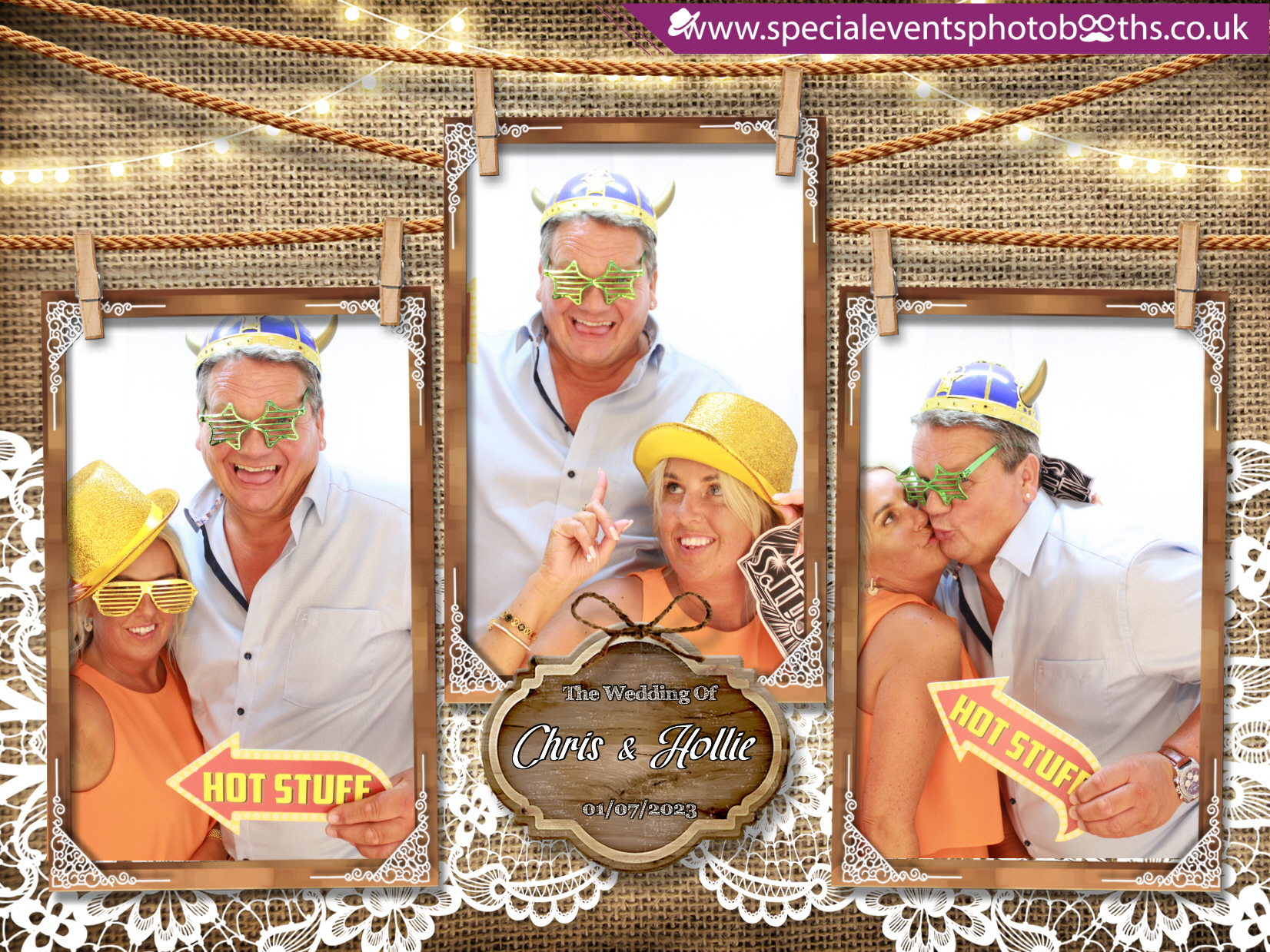 Chris & Hollie's Wedding | View more photos from the event at my.specialeventsphotobooths.co.uk/u/SpecialEventsPhotoBooths/Chris-Hollies-Wedding