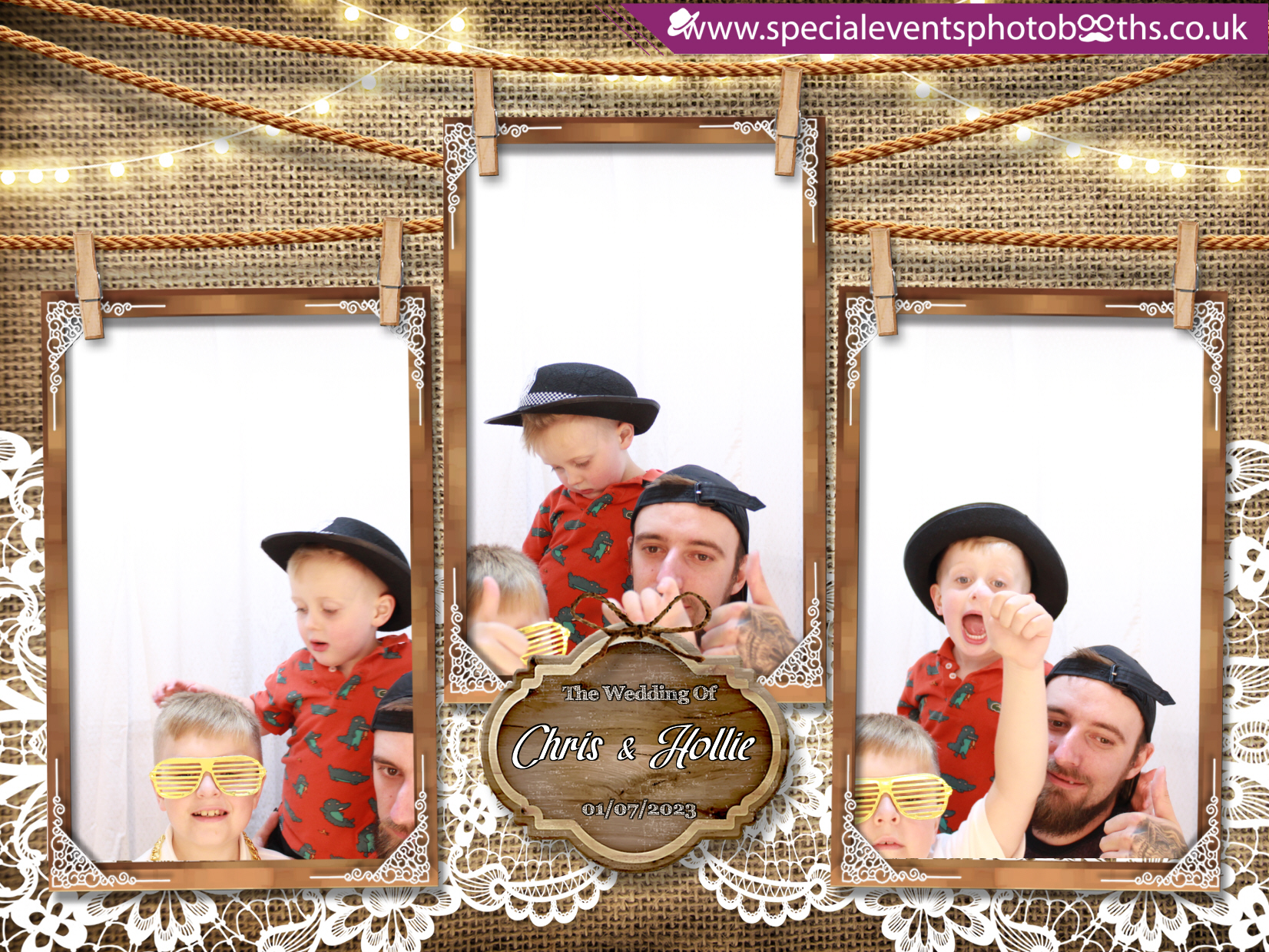 Chris & Hollie's Wedding | View more photos from the event at my.specialeventsphotobooths.co.uk/u/SpecialEventsPhotoBooths/Chris-Hollies-Wedding