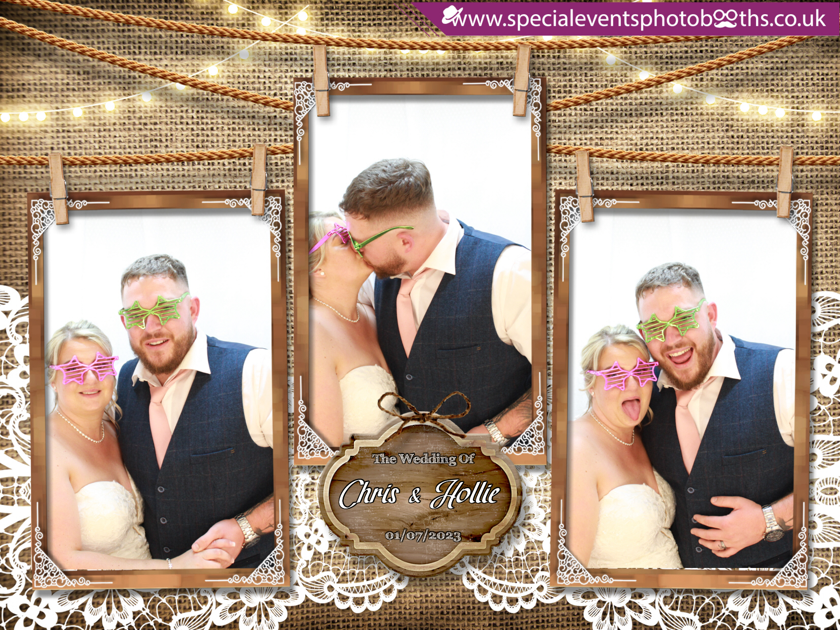 Chris & Hollie's Wedding | View more photos from the event at my.specialeventsphotobooths.co.uk/u/SpecialEventsPhotoBooths/Chris-Hollies-Wedding