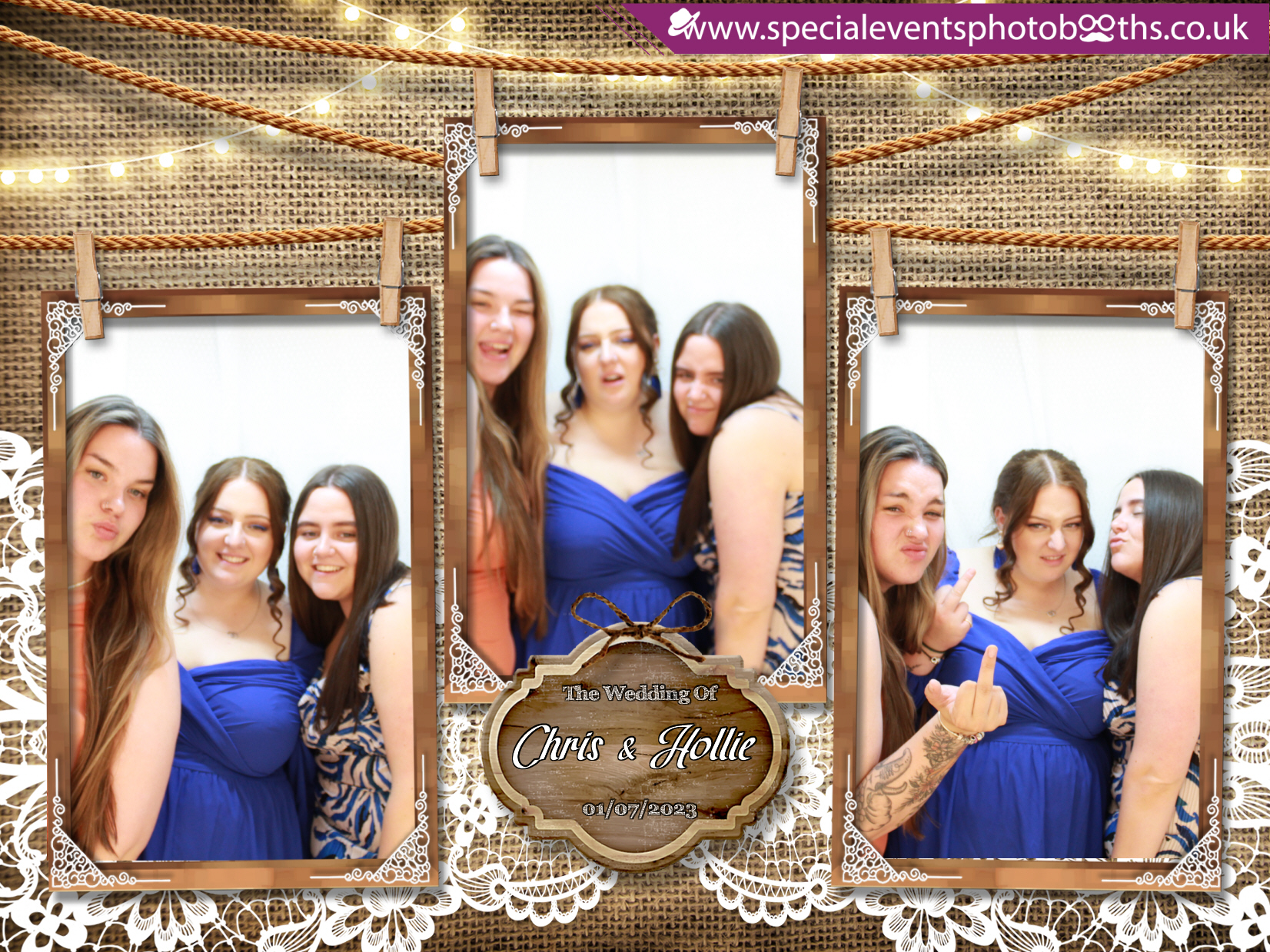 Chris & Hollie's Wedding | View more photos from the event at my.specialeventsphotobooths.co.uk/u/SpecialEventsPhotoBooths/Chris-Hollies-Wedding