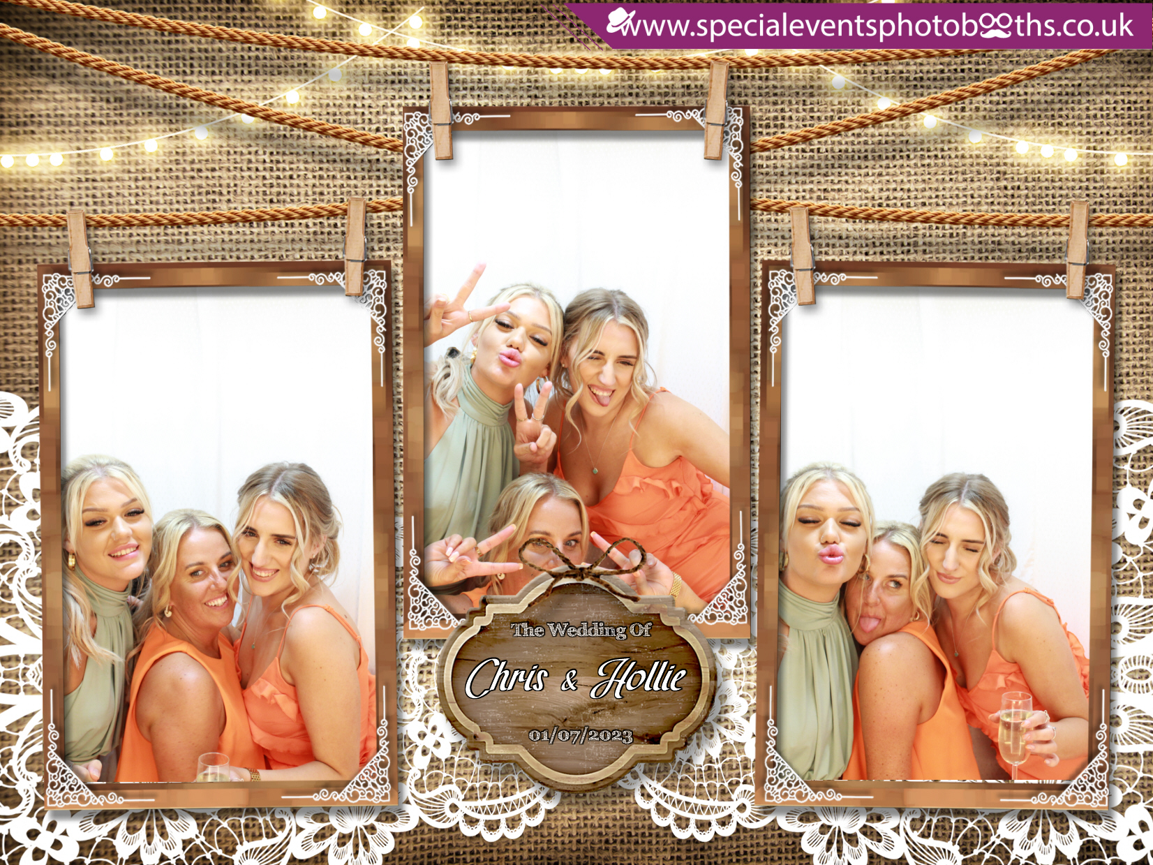 Chris & Hollie's Wedding | View more photos from the event at my.specialeventsphotobooths.co.uk/u/SpecialEventsPhotoBooths/Chris-Hollies-Wedding
