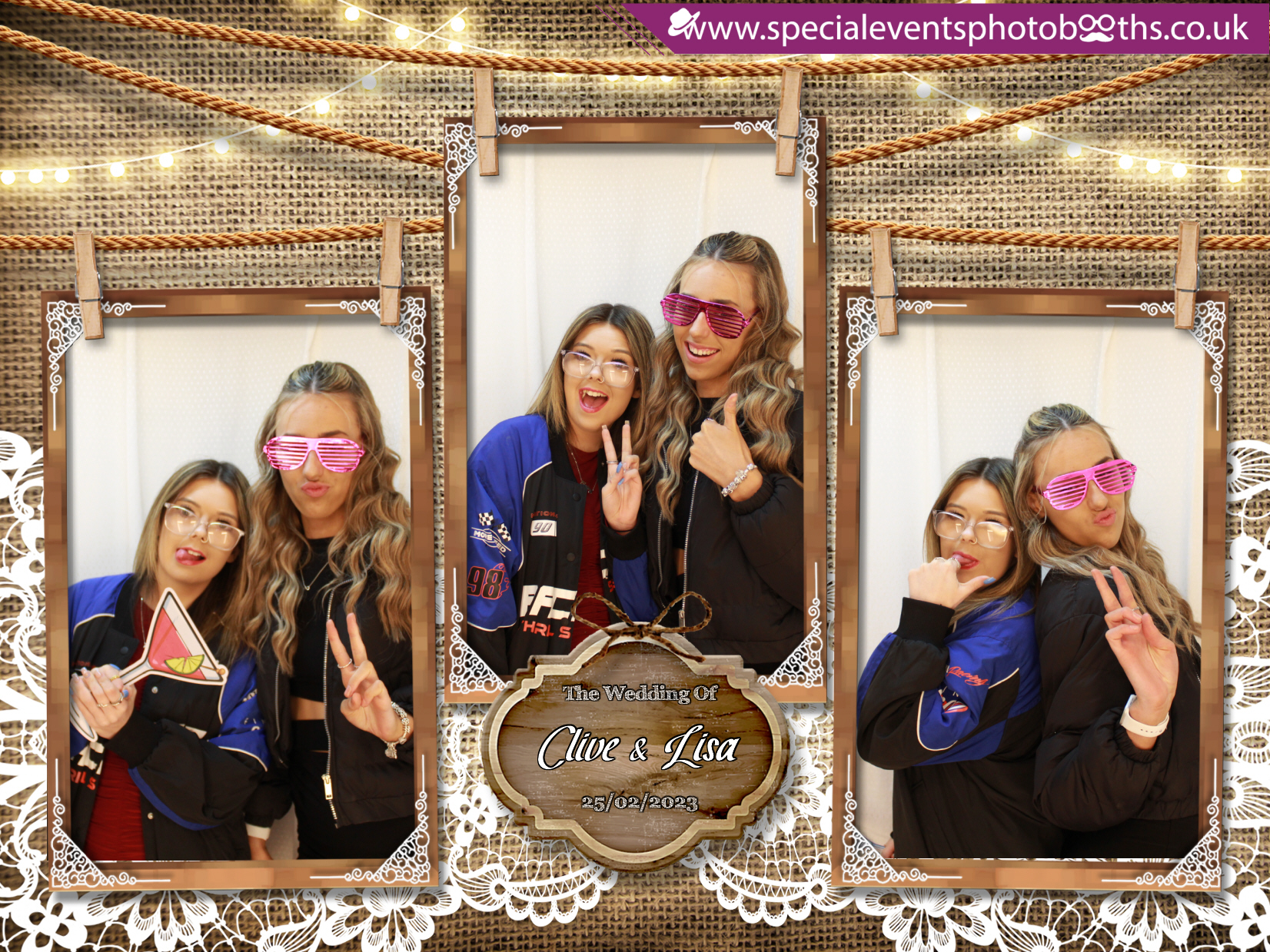 Clive & Lisa's Wedding | View more photos from the event at my.specialeventsphotobooths.co.uk/u/SpecialEventsPhotoBooths/Clive-Lisas-Wedding