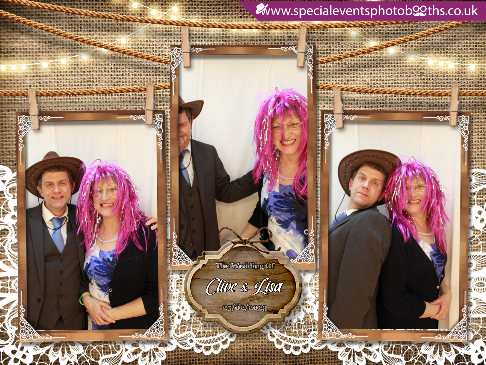 Clive & Lisa's Wedding | View more photos from the event at my.specialeventsphotobooths.co.uk/u/SpecialEventsPhotoBooths/Clive-Lisas-Wedding