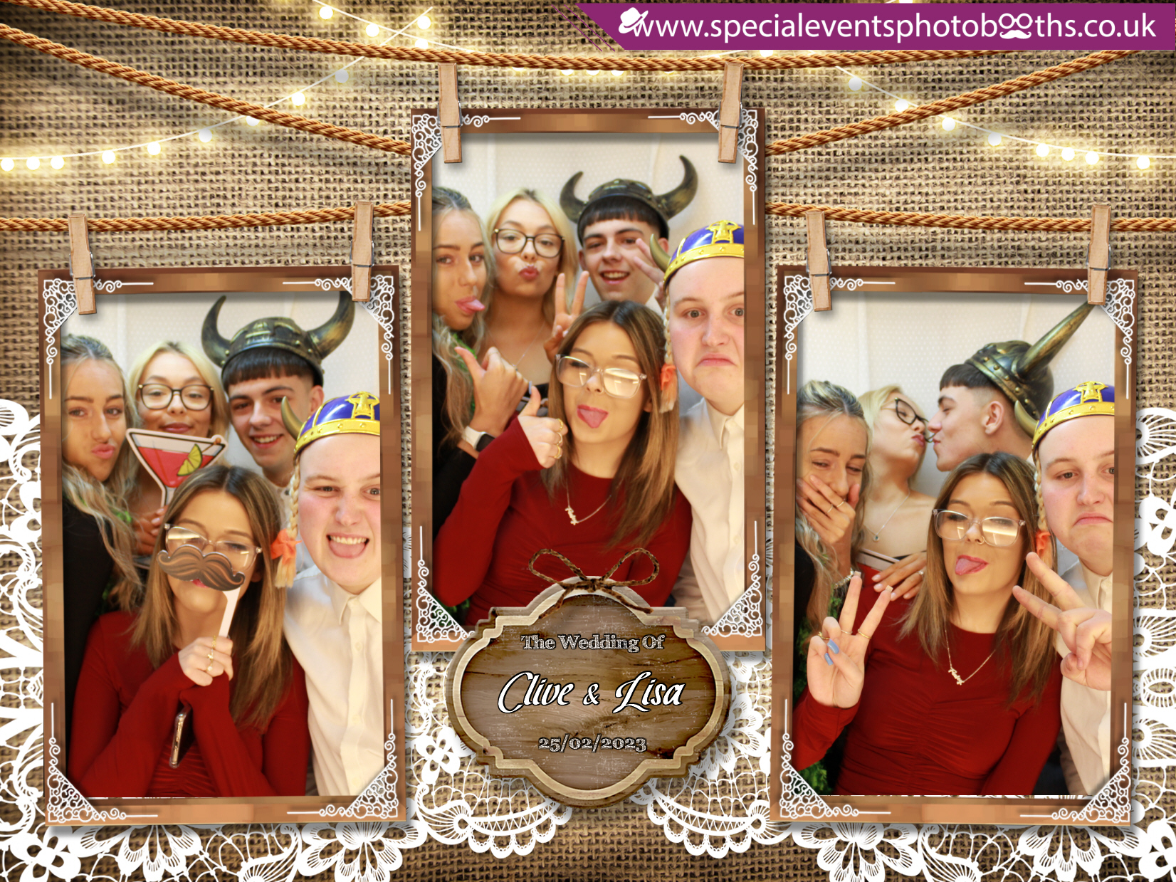 Clive & Lisa's Wedding | View more photos from the event at my.specialeventsphotobooths.co.uk/u/SpecialEventsPhotoBooths/Clive-Lisas-Wedding