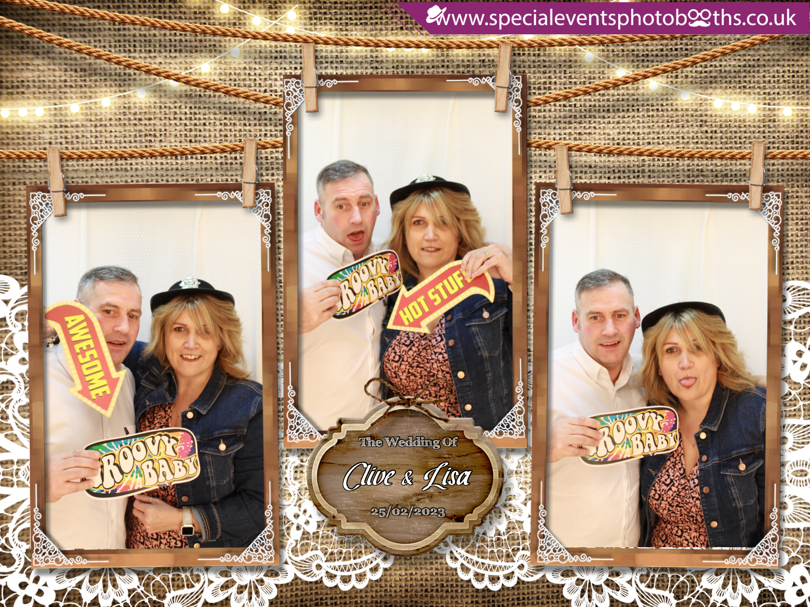 Clive & Lisa's Wedding | View more photos from the event at my.specialeventsphotobooths.co.uk/u/SpecialEventsPhotoBooths/Clive-Lisas-Wedding