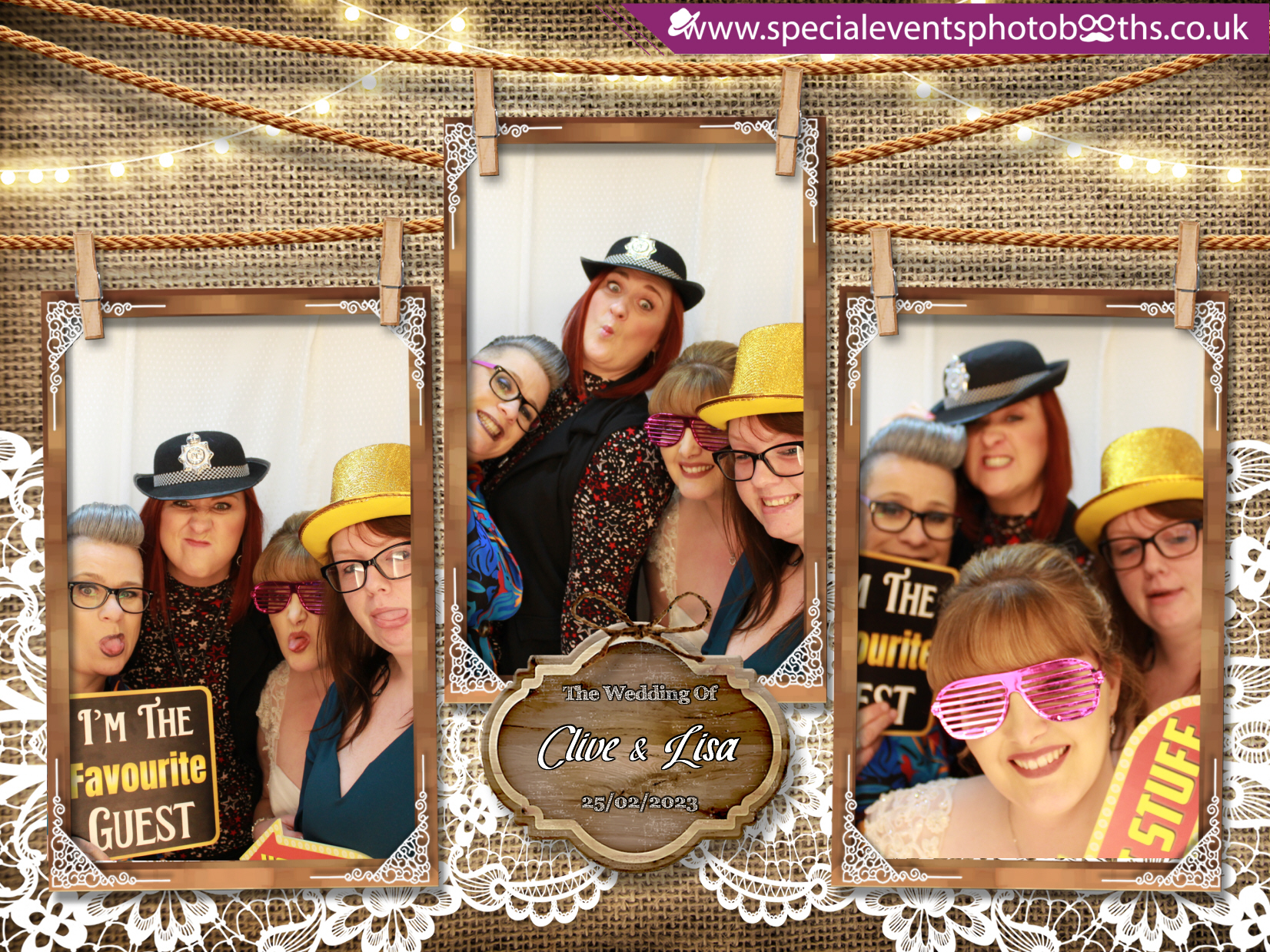 Clive & Lisa's Wedding | View more photos from the event at my.specialeventsphotobooths.co.uk/u/SpecialEventsPhotoBooths/Clive-Lisas-Wedding