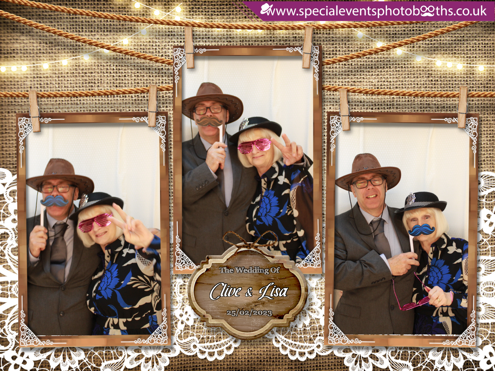Clive & Lisa's Wedding | View more photos from the event at my.specialeventsphotobooths.co.uk/u/SpecialEventsPhotoBooths/Clive-Lisas-Wedding