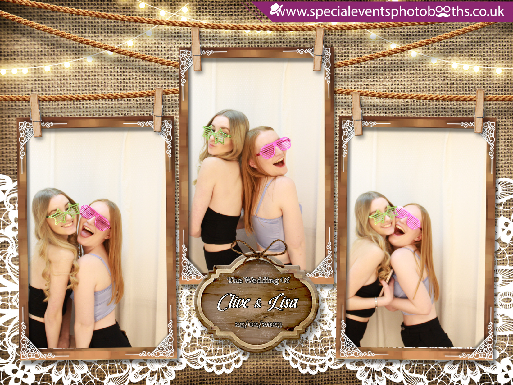 Clive & Lisa's Wedding | View more photos from the event at my.specialeventsphotobooths.co.uk/u/SpecialEventsPhotoBooths/Clive-Lisas-Wedding