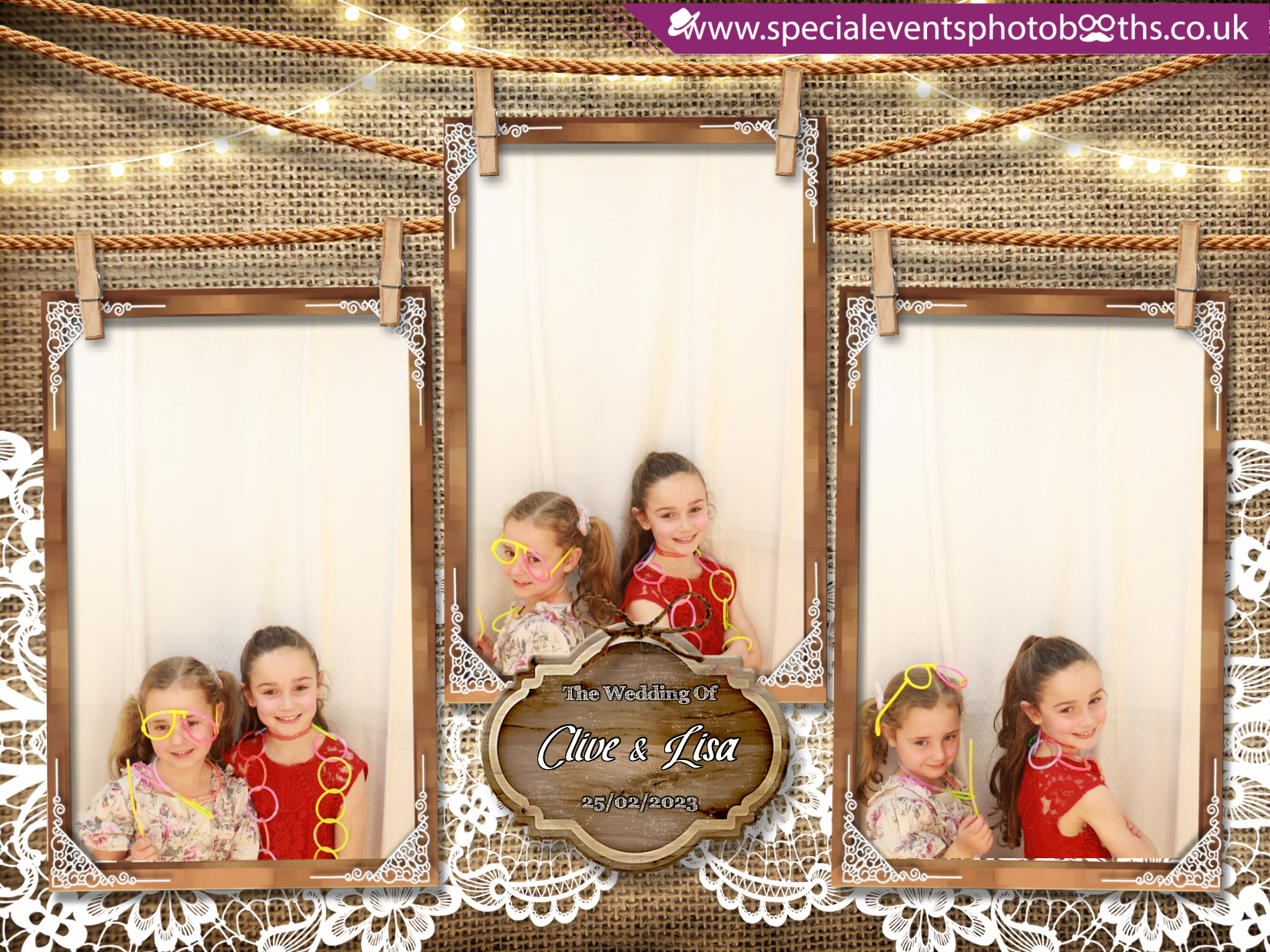 Clive & Lisa's Wedding | View more photos from the event at my.specialeventsphotobooths.co.uk/u/SpecialEventsPhotoBooths/Clive-Lisas-Wedding
