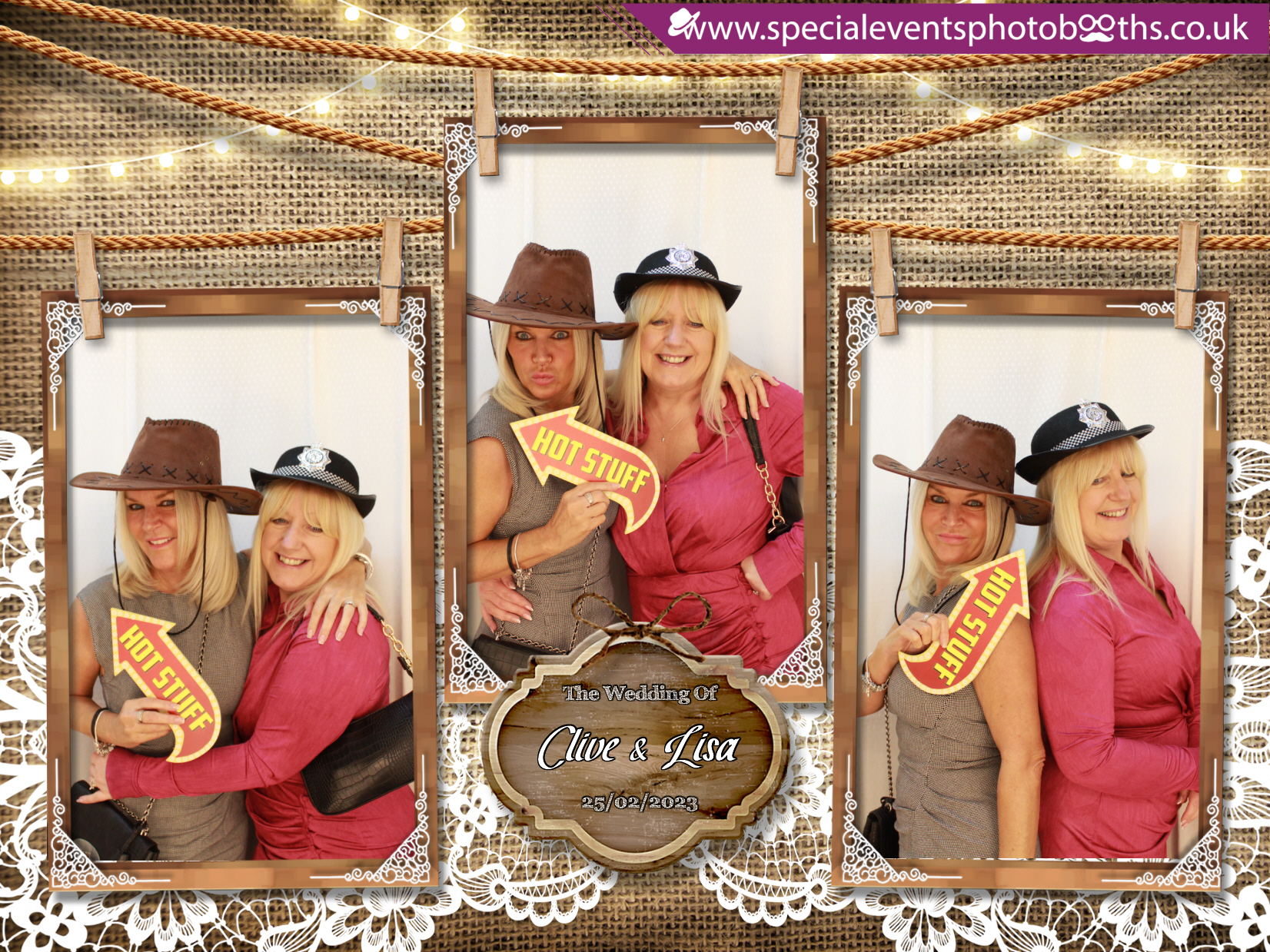 Clive & Lisa's Wedding | View more photos from the event at my.specialeventsphotobooths.co.uk/u/SpecialEventsPhotoBooths/Clive-Lisas-Wedding