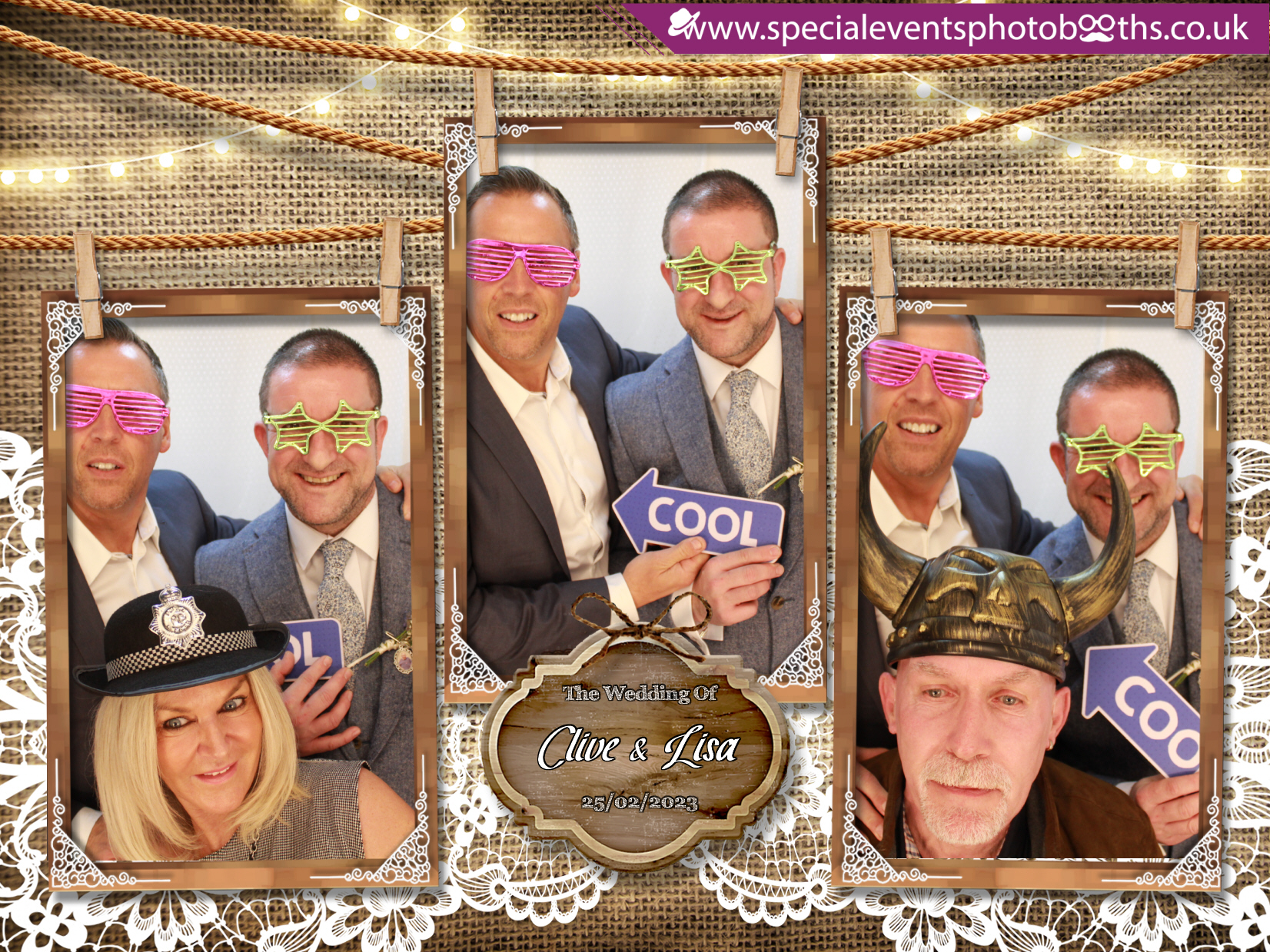 Clive & Lisa's Wedding | View more photos from the event at my.specialeventsphotobooths.co.uk/u/SpecialEventsPhotoBooths/Clive-Lisas-Wedding