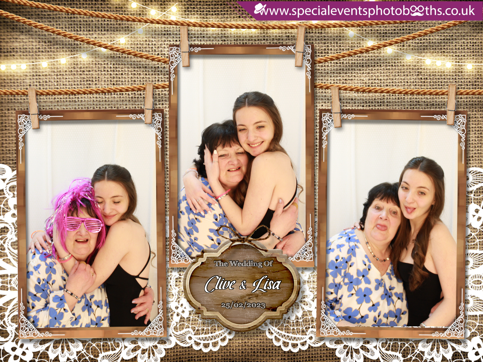 Clive & Lisa's Wedding | View more photos from the event at my.specialeventsphotobooths.co.uk/u/SpecialEventsPhotoBooths/Clive-Lisas-Wedding