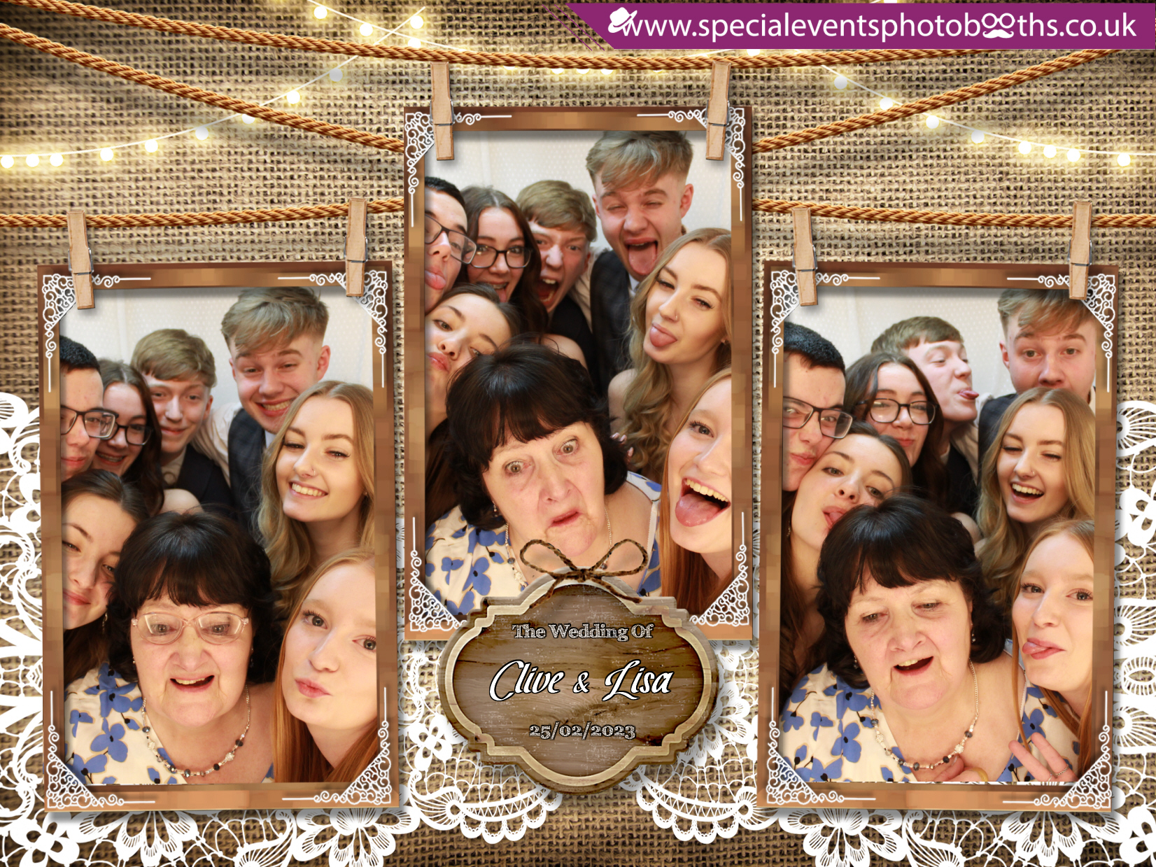Clive & Lisa's Wedding | View more photos from the event at my.specialeventsphotobooths.co.uk/u/SpecialEventsPhotoBooths/Clive-Lisas-Wedding