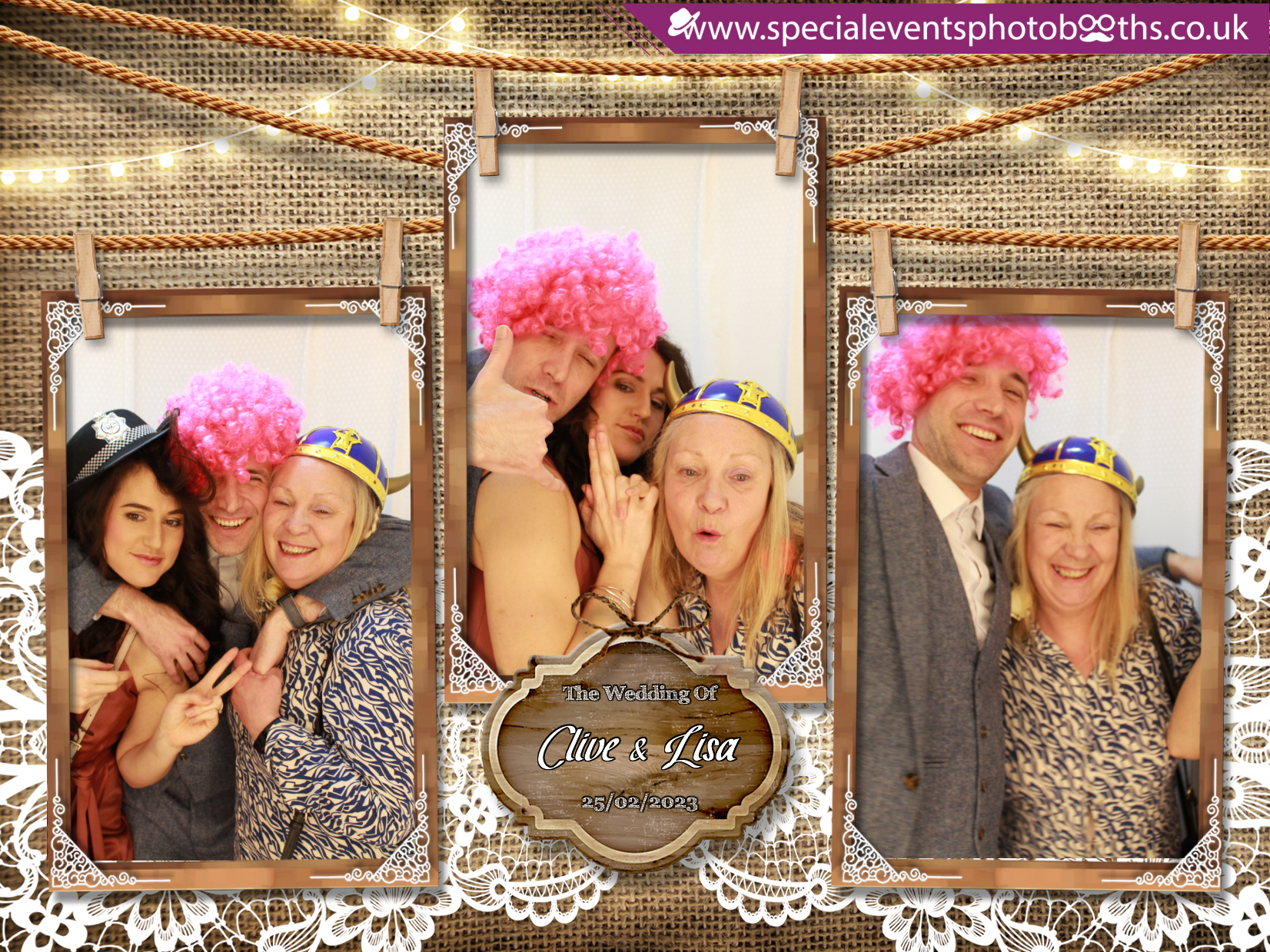 Clive & Lisa's Wedding | View more photos from the event at my.specialeventsphotobooths.co.uk/u/SpecialEventsPhotoBooths/Clive-Lisas-Wedding