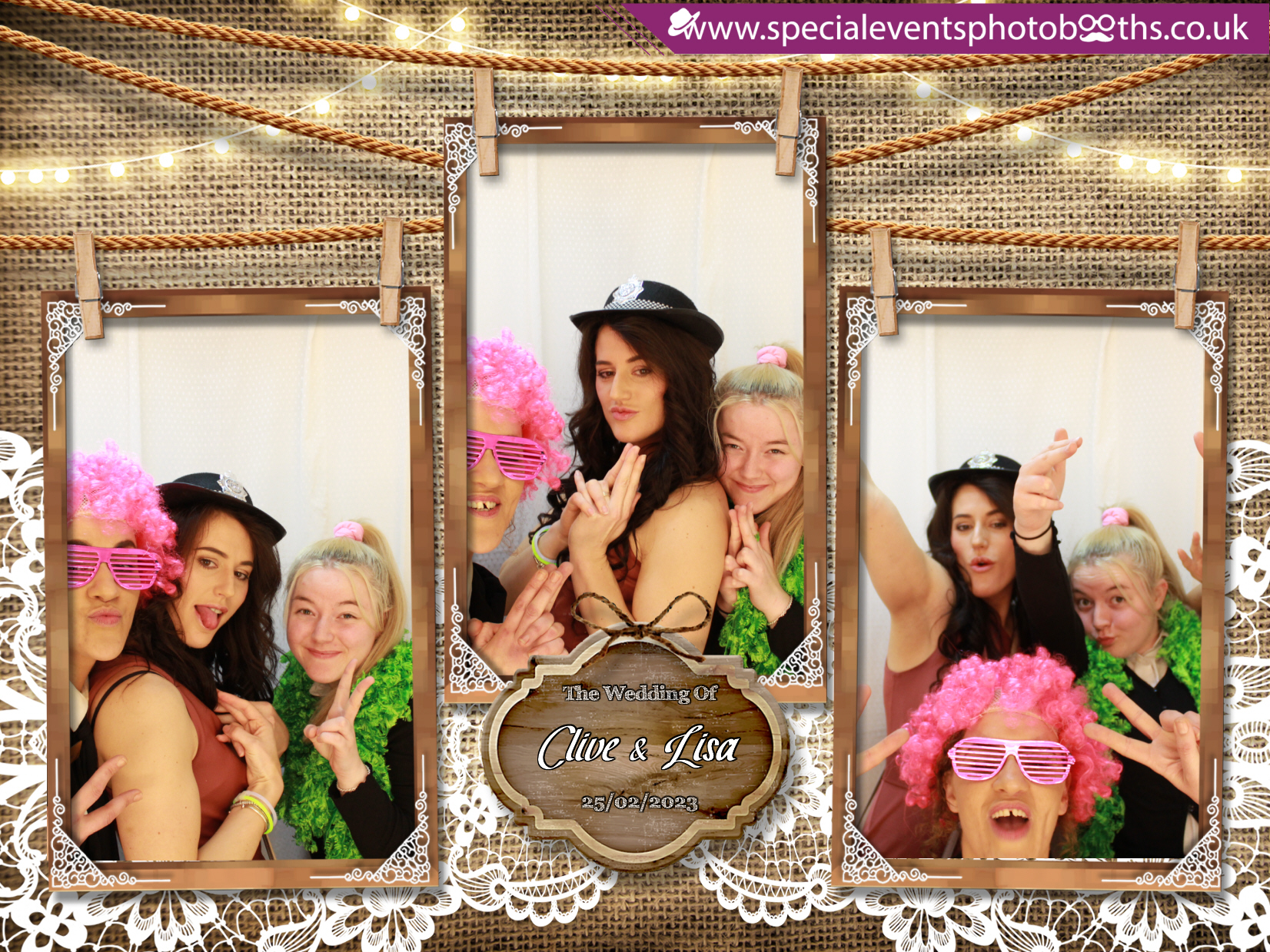 Clive & Lisa's Wedding | View more photos from the event at my.specialeventsphotobooths.co.uk/u/SpecialEventsPhotoBooths/Clive-Lisas-Wedding